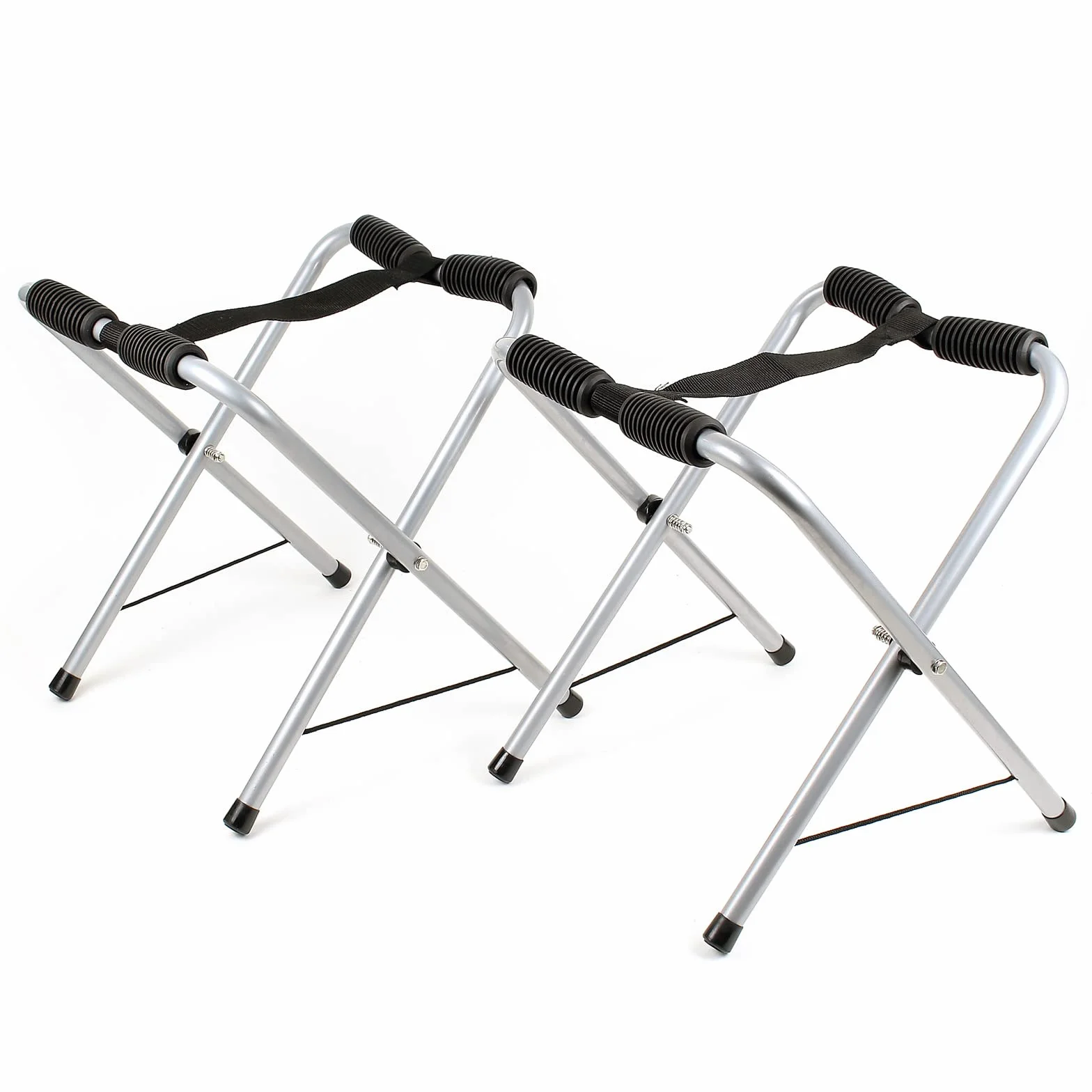 WilTec Soporte para Kayak Plegable 370x330x410mm Estante de Almacenamiento Aluminio
