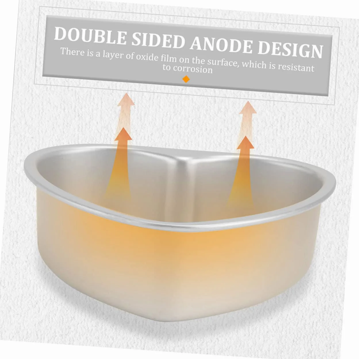 GLEAVI 2 Moldes para Tartas en Aleación de Aluminio y Reutilizables y Fáciles de Desmoldar Forma de Corazón Ideales para Hornear en Casa y Principiantes Principiantes