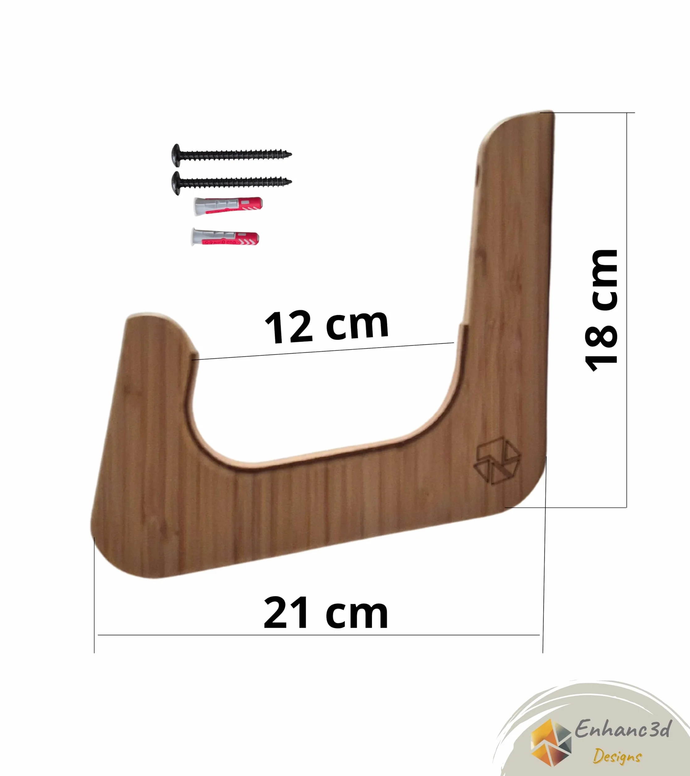 Soporte para Tabla de Surf de Pared y Paddle Surf Horizontal - Colgador de Madera