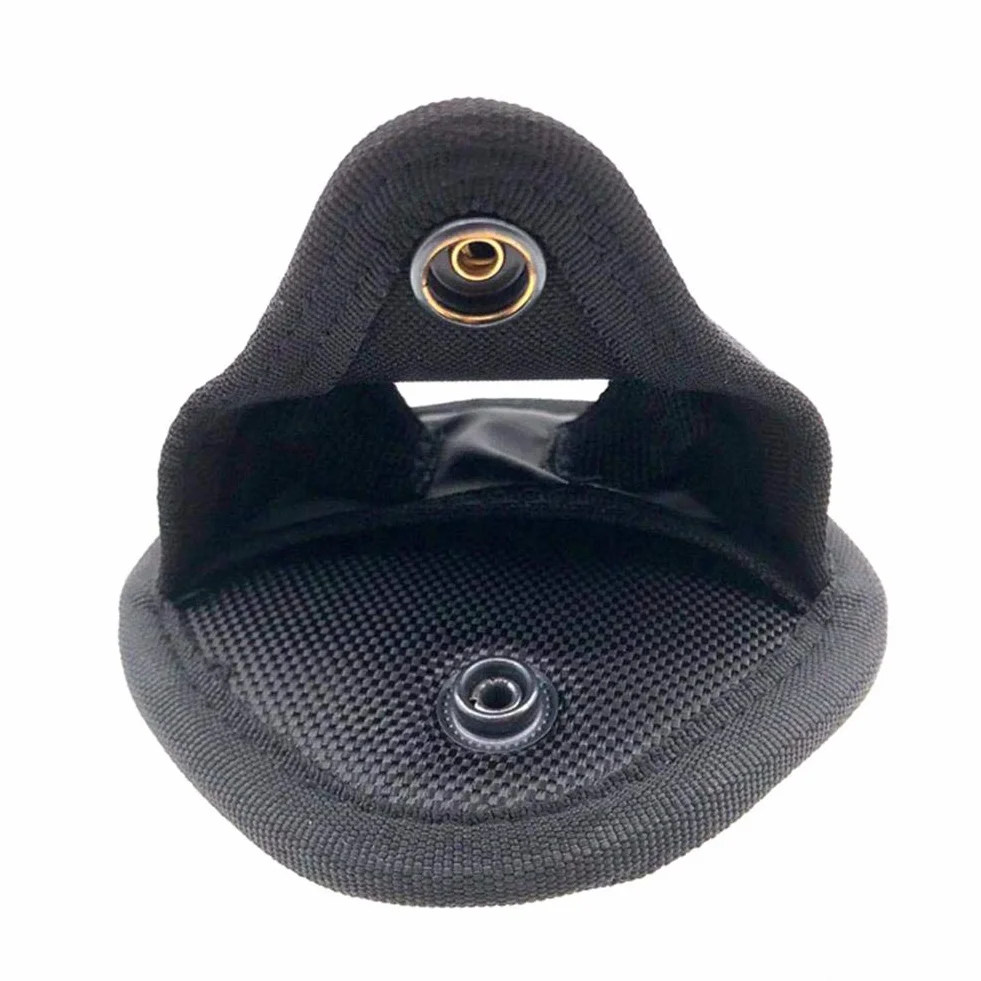 Nylon Funda para Esposas con Cinturón Tapa Abierta Bolsa para Cadena y Bisagras