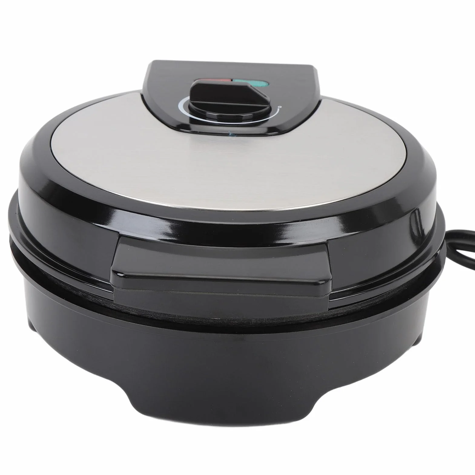 Mini Donut Maker, Recubrimiento Antiadherente Donut Maker para 7 Donuts Pequeños, Molde para Hornear Donuts de 1000W para Desayuno Casero Postres Aperitivos
