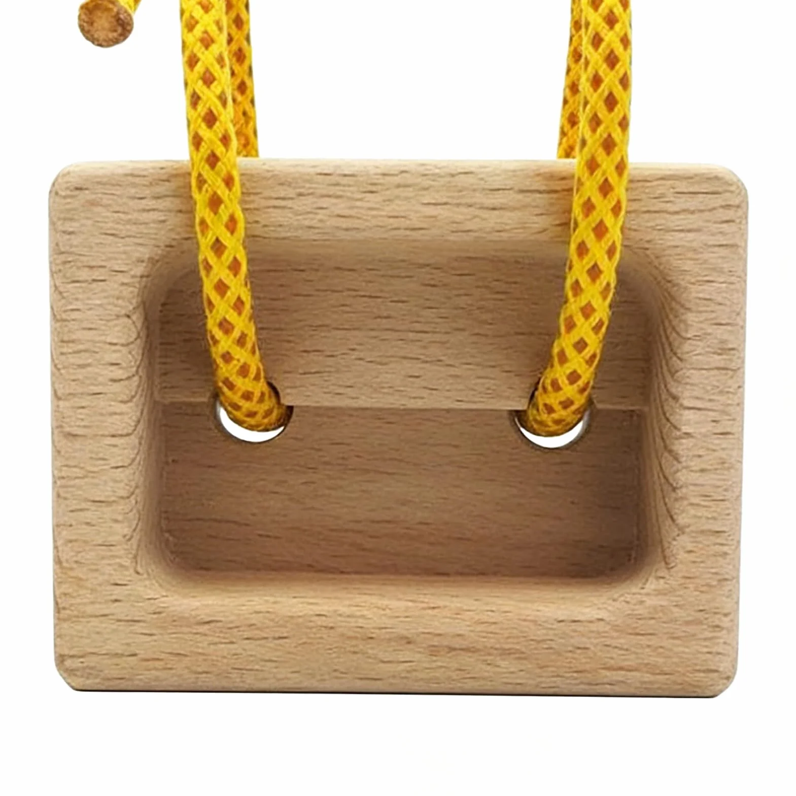 Hangboard Escalada en Roca - 1 Par Entrenador Madera Portátil para Escaladores, Mejora Fuerza de Agarre