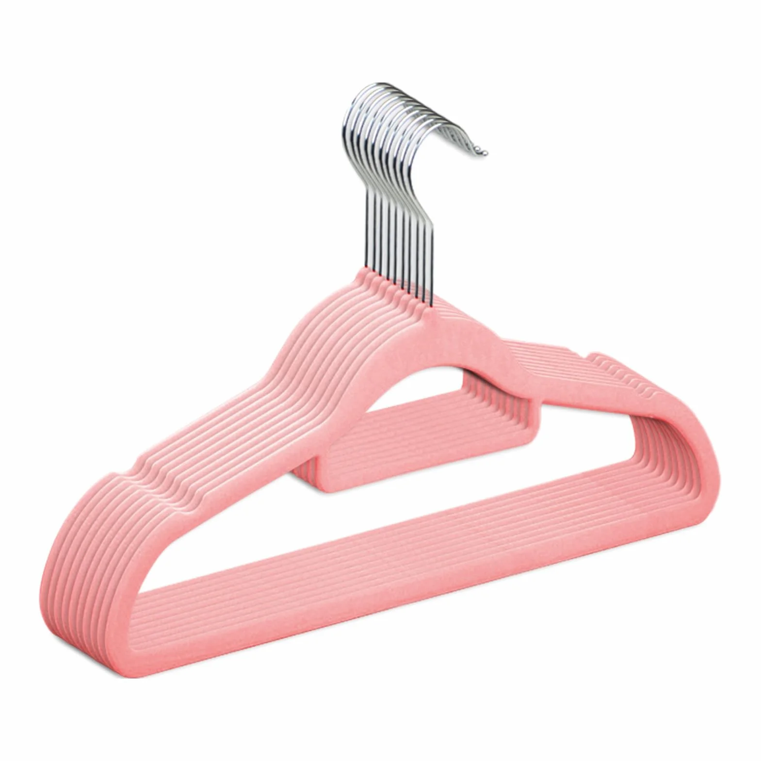 Perchas antideslizantes de terciopelo resistente para ropa pesada, giro que ahorra espacio, sin rastro, paquete de 10 unidades para armario, lavandería y habitación de estudiantes