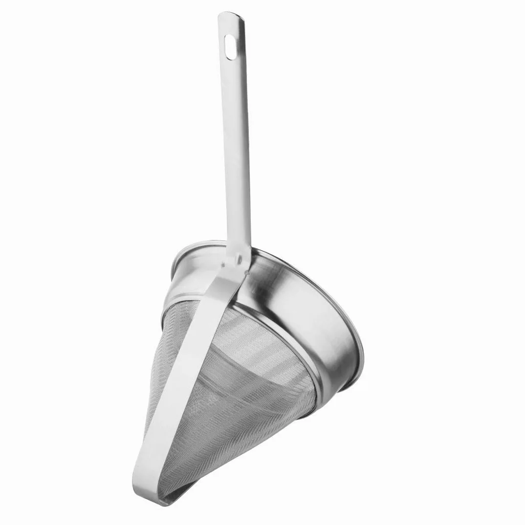 Vogue E818 Chinois, anillo y malla de acero inoxidable, 20 cm