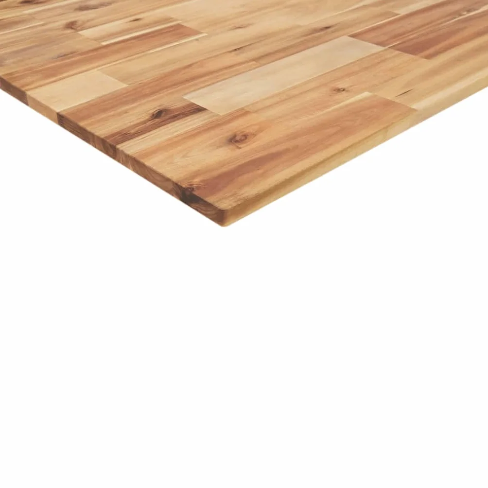 vidaXL Encimera tocador baño Madera Acacia Acabado Aceite 120x50x2 cm, Estante de baño, estantería de baño, Tablero de tocador de baño