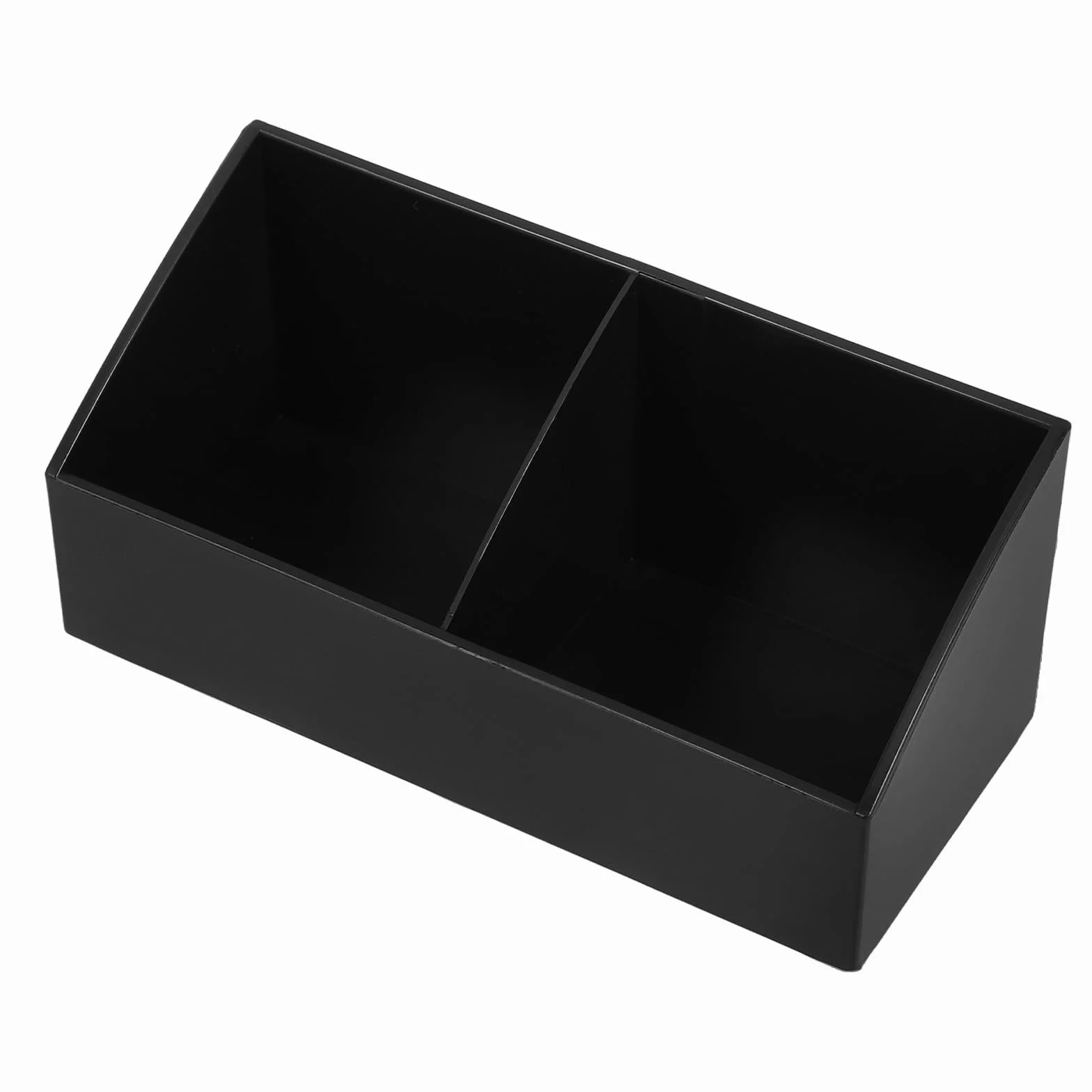 Soporte para Bolsitas de Té y Paquetes de Azúcar, Caja Compartimentos para Café y Leche, Organizador para Mostrador en Tiendas y Cafeterías