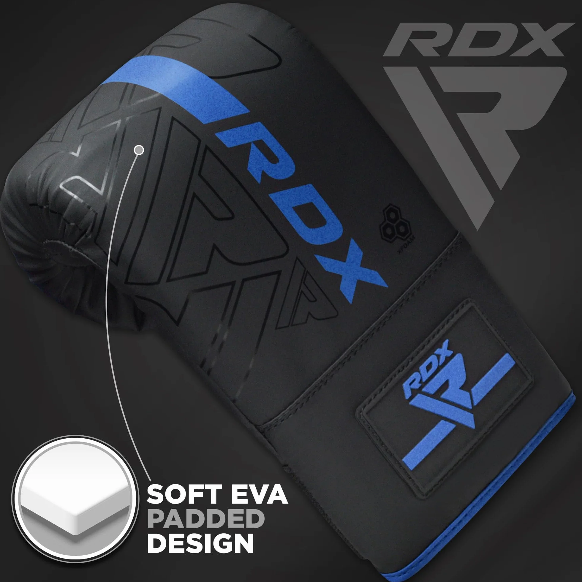 RDX Guantes de Boxeo Maya Hide Cuero para Entrenamiento, Saco, Sparring, Muay Thai, MMA