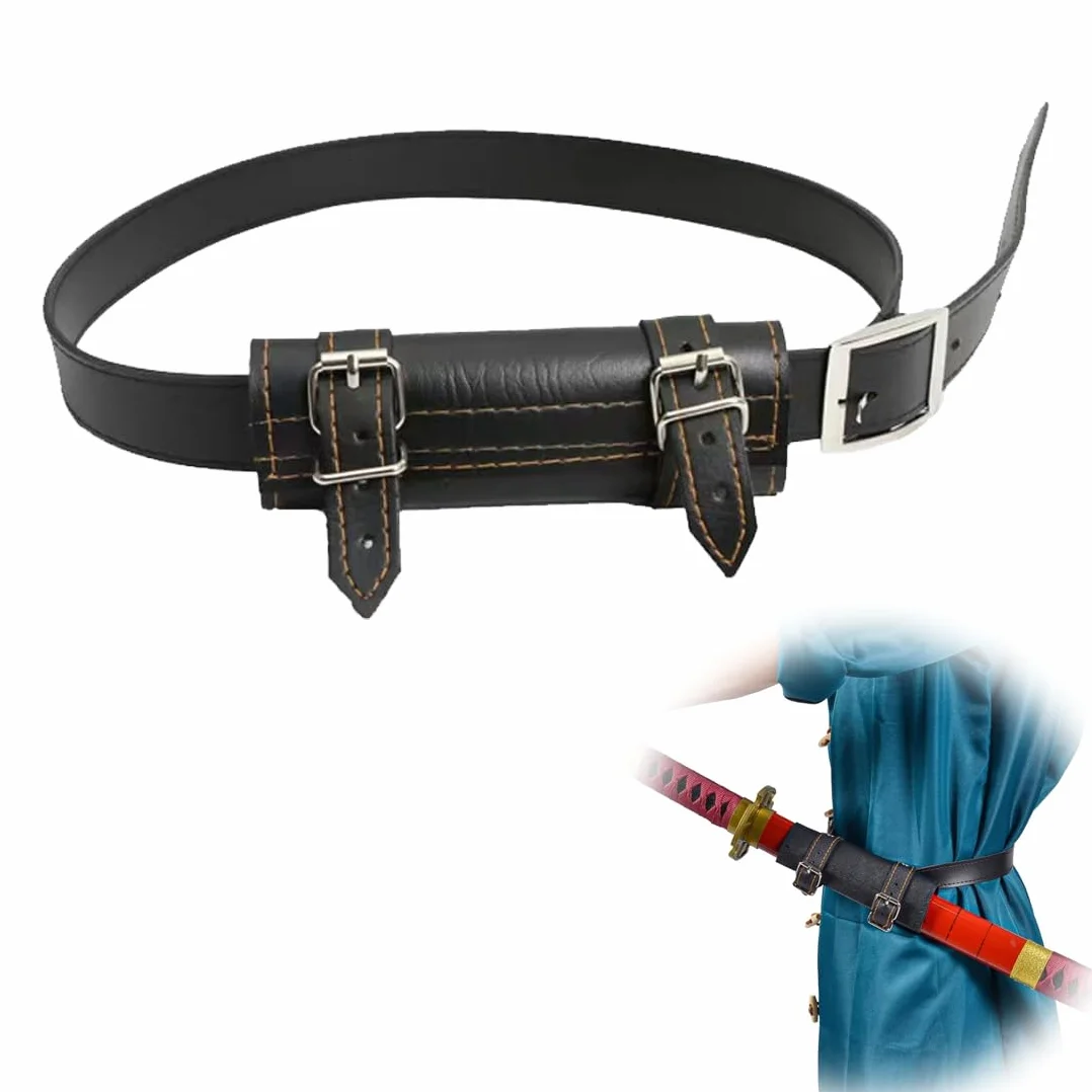 Cinturón para Katana Robusto, Accesorio para Recreaciones, Cosplay y Entusiastas Samurai