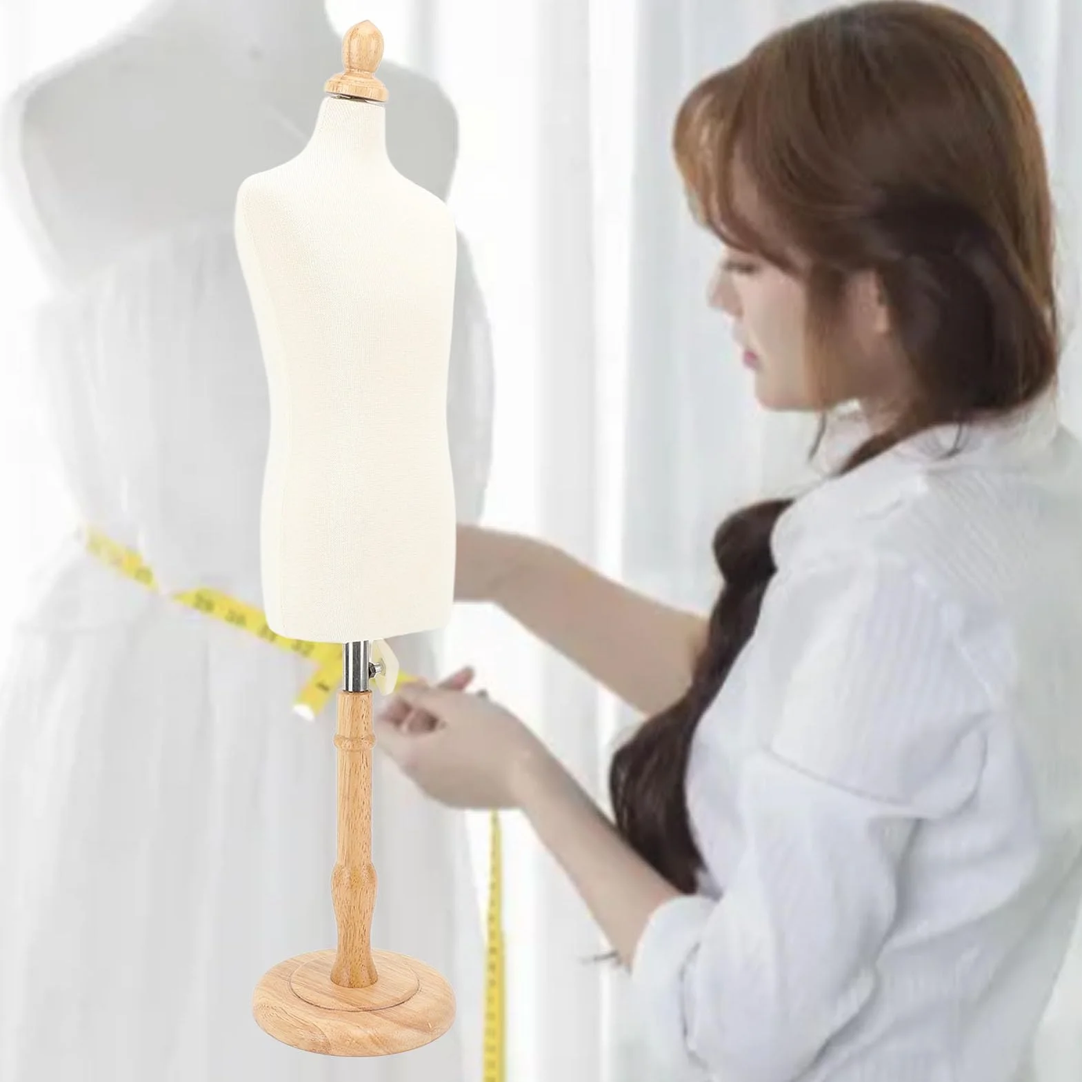 Maniquí de Vestir, Torso de maniquí Versátil, Cuerpo Masculino Elegante Fijable para Coser