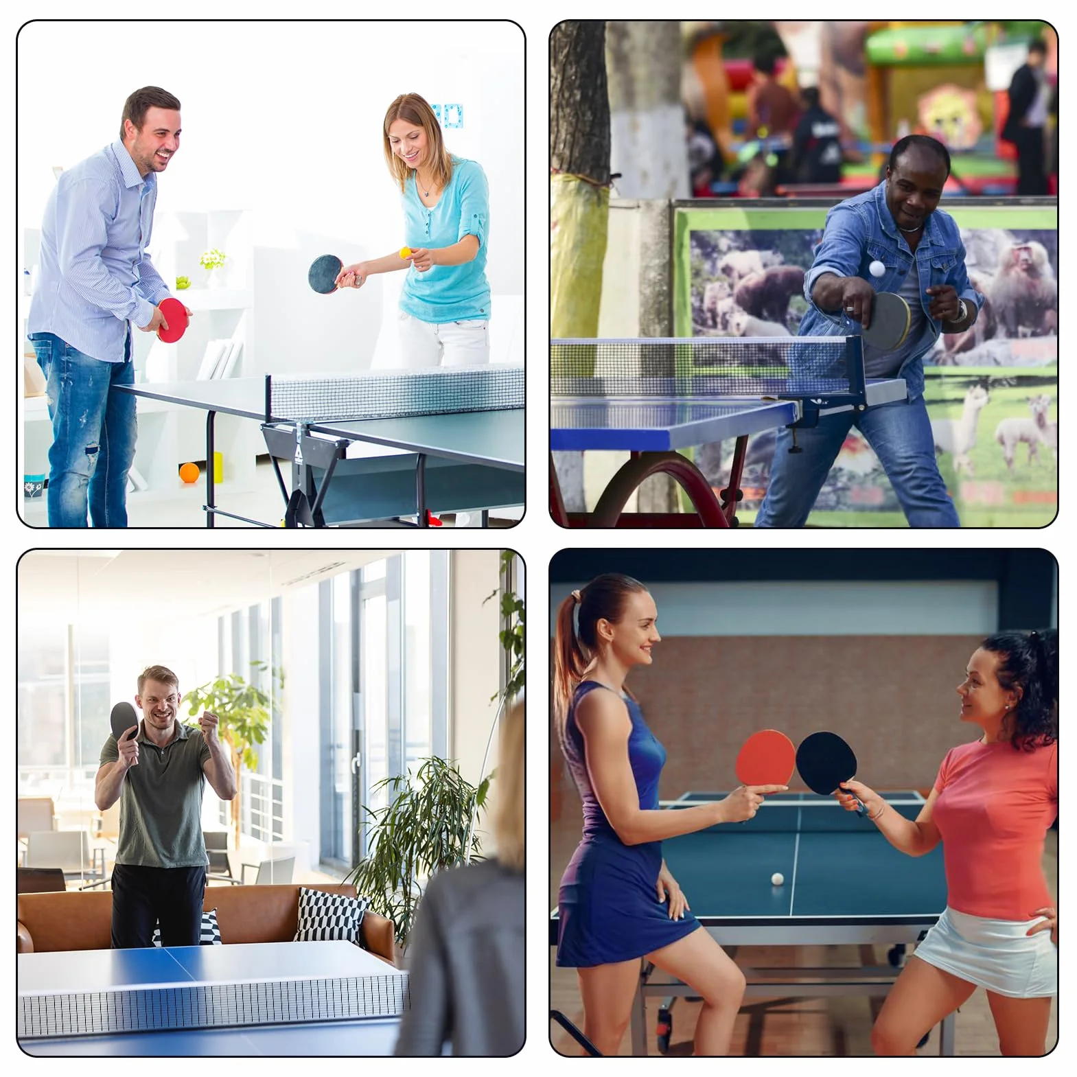 Red de Reemplazo de Tenis de Mesa Ping Pong 180 x 15cm Compatible Varios Tamaños