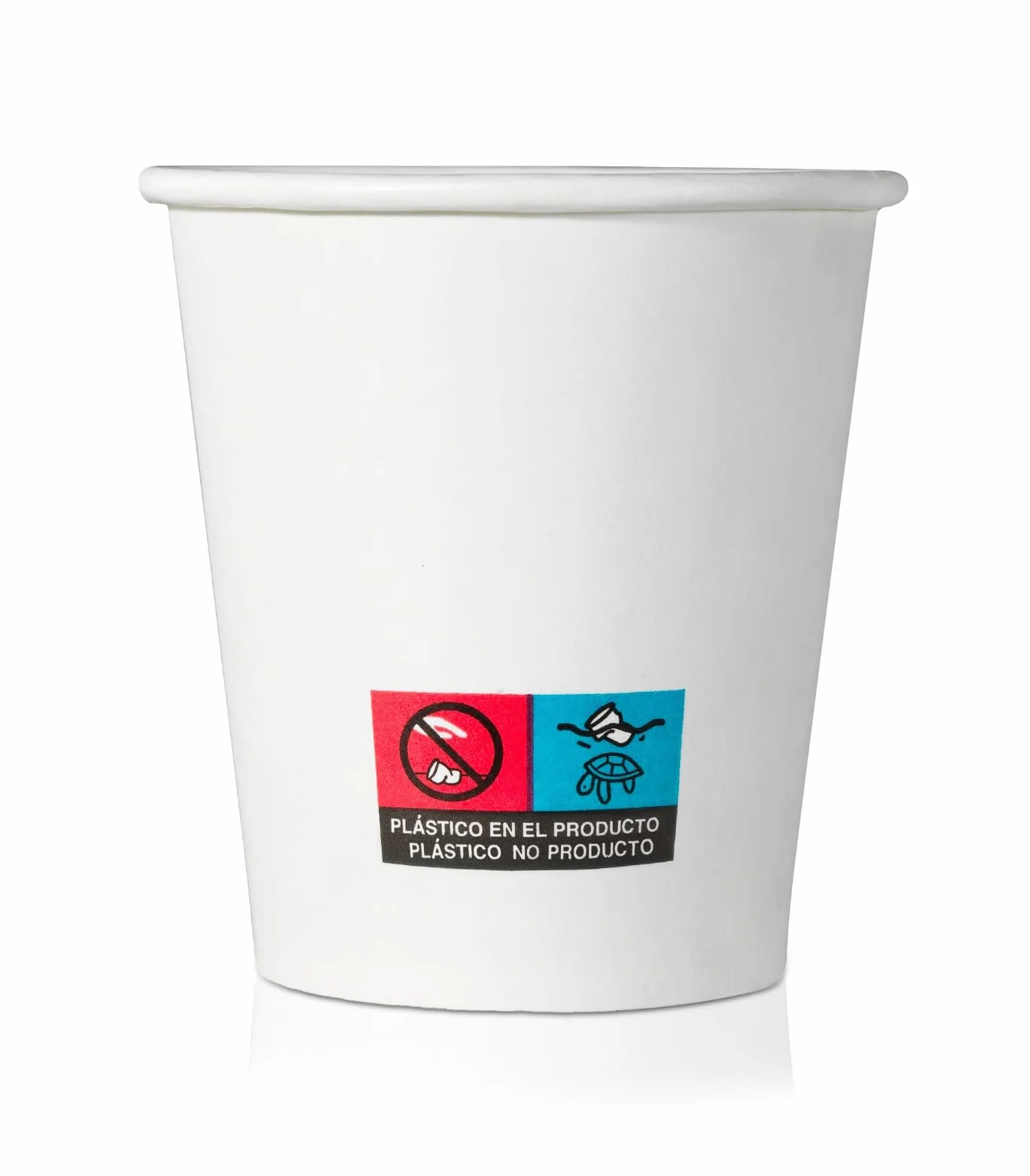 BALSAT Vaso Papel Blanco 200 ml. Fuentes de Agua, Bebidas para llevar, Resistente al calor y al frio. Reciclable y compostables (1000)