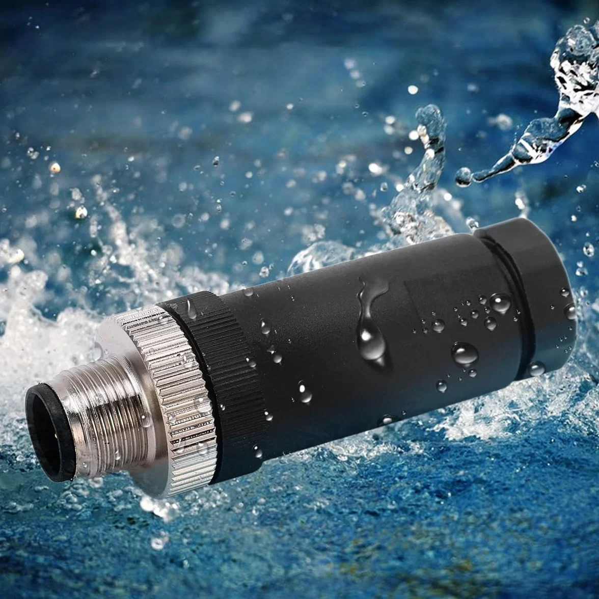 Conector M12 de 5 pines instalable en campo NMEA 2000 IP67