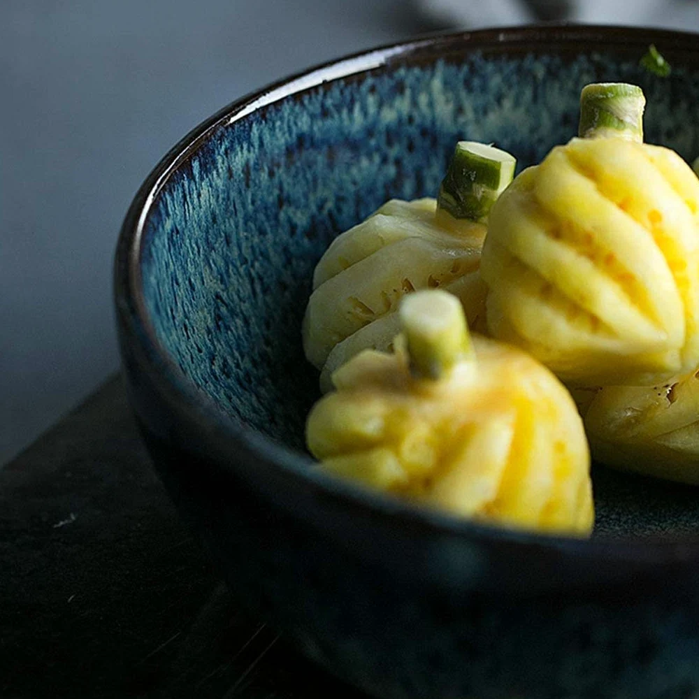 Cuenco de cerámica, Cuencos de Pasta, Conjunto de tazón de Ensalada de Frutas, Cuenco Grande para Comer, Cuencos, tazones de Servicio apilables