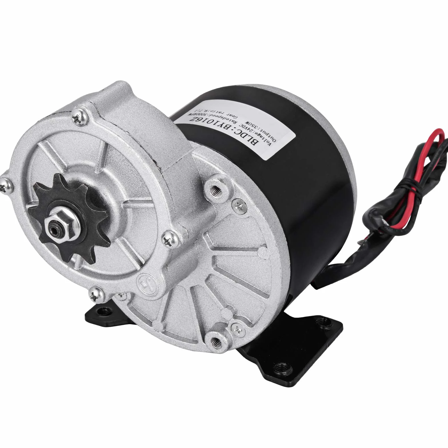 Motor 24 V CC 350 W con cepillos para bicicleta eléctrica