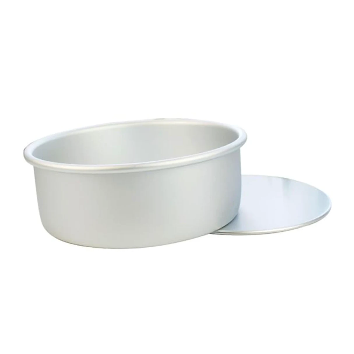 VALICLUD 4 Piezas Molde para Hornear Pasteles Aleación de Molde Redondo Fondo Extraíble Bandeja Antiadherente para Hornear Tartas para Pasteles de Cumpleaños