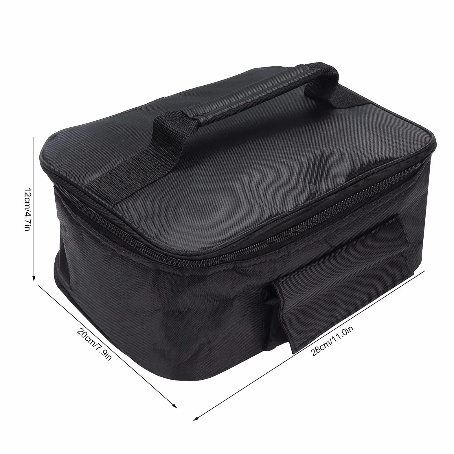Goshyda Microondas portátil para Coche, Calentador de Alimentos portátil, Horno eléctrico, Caja de Picnic de Calentamiento rápido para Oficina, Escuela