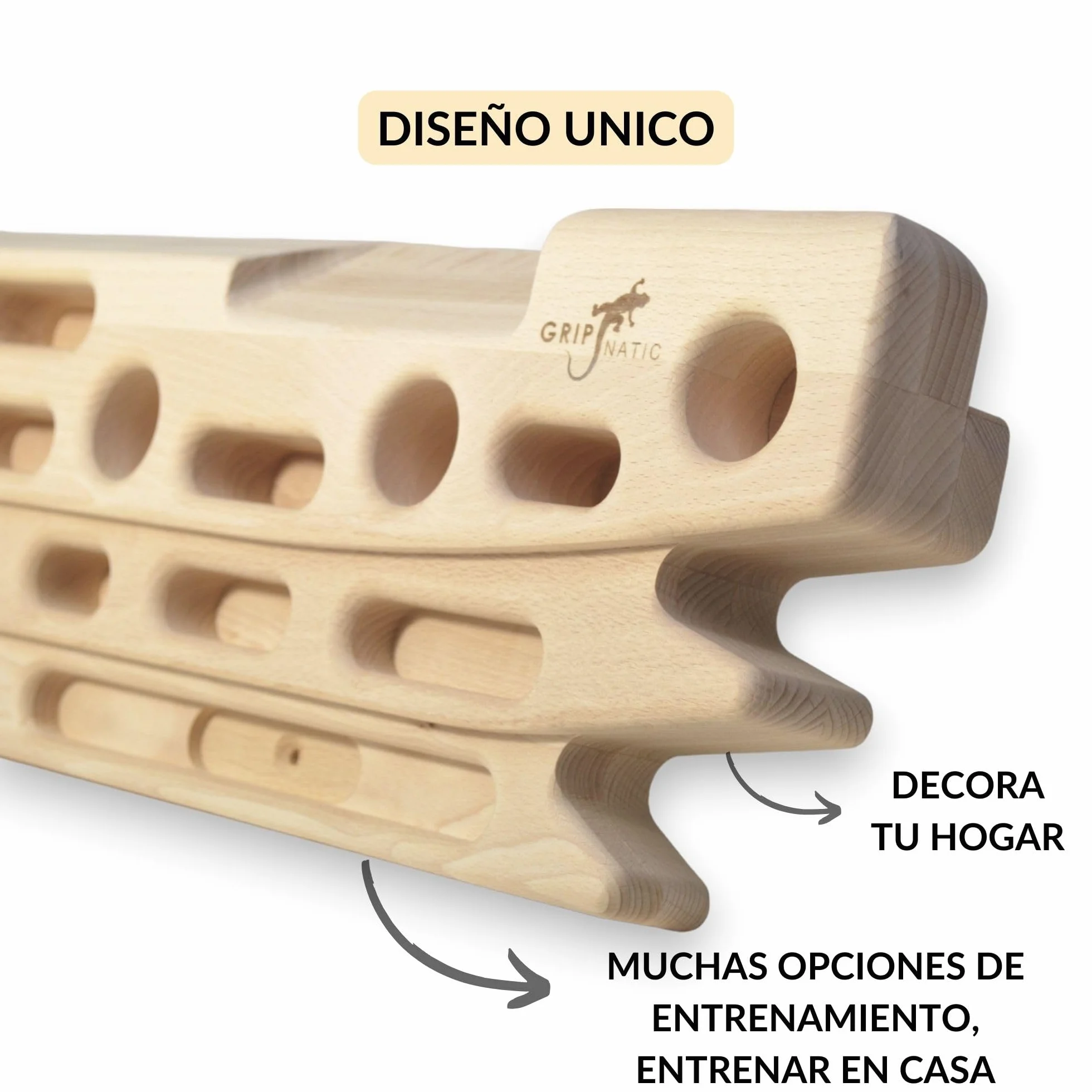 FingerPeg 1.0 Hangboard Tabla Entrenamiento Escalada Multipresa 120 kg
