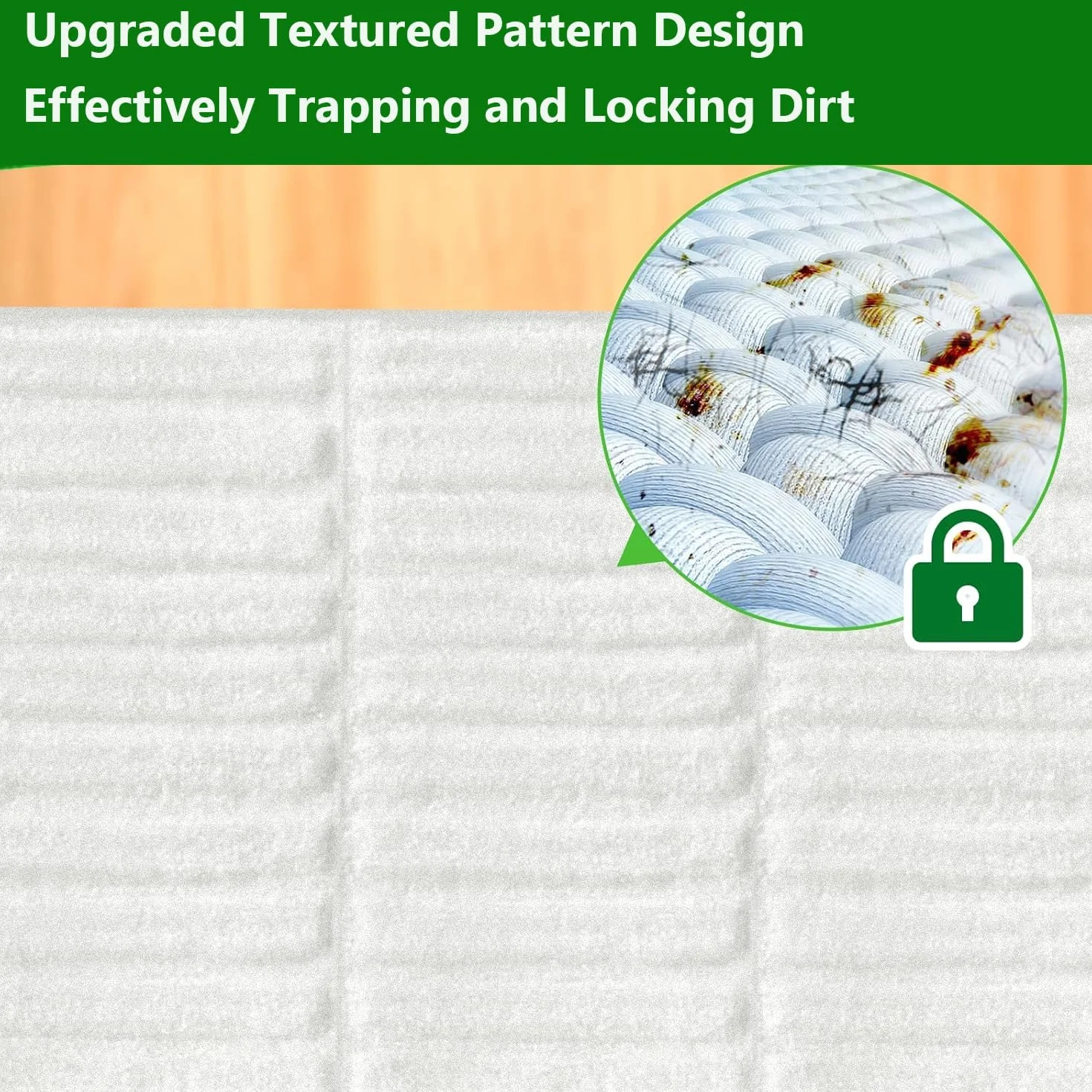 64 paños de limpieza en seco, compatibles con Swiffer Sweeper, recambios de plumero desechables, almohadillas para fregar y limpiar el suelo para una limpieza rápida y fácil
