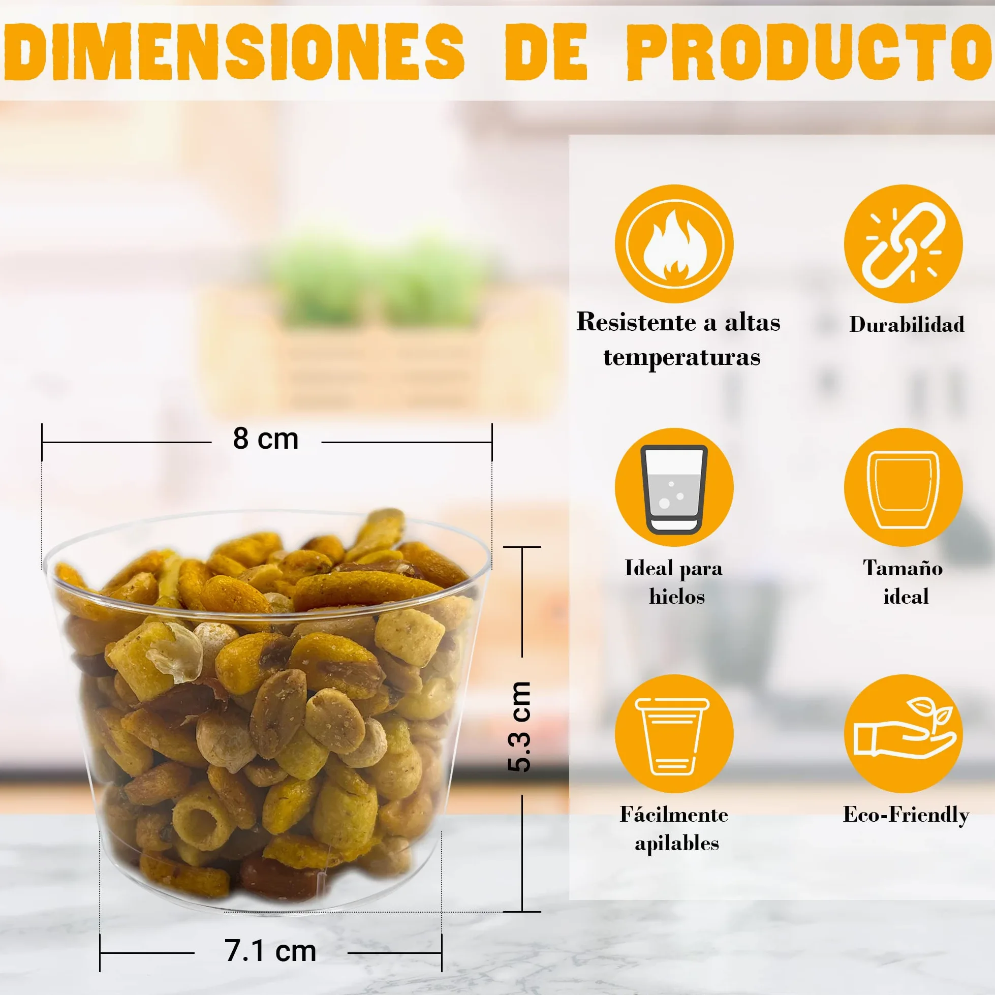 100 Vasos Chiquito de Plástico Reutilizables para Vino y Postres de 200 Ml .Vasitos Resistentes de Zurito y Aperitivos. Ideales para postres (mousse, souffle), frutas, entrantes y coctel