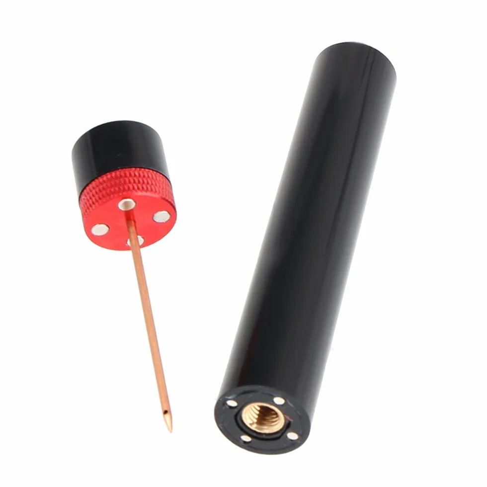 Sacacorchos de vino, sacacorchos, bomba de aire, aleación de aluminio y plástico ABS (rojo)