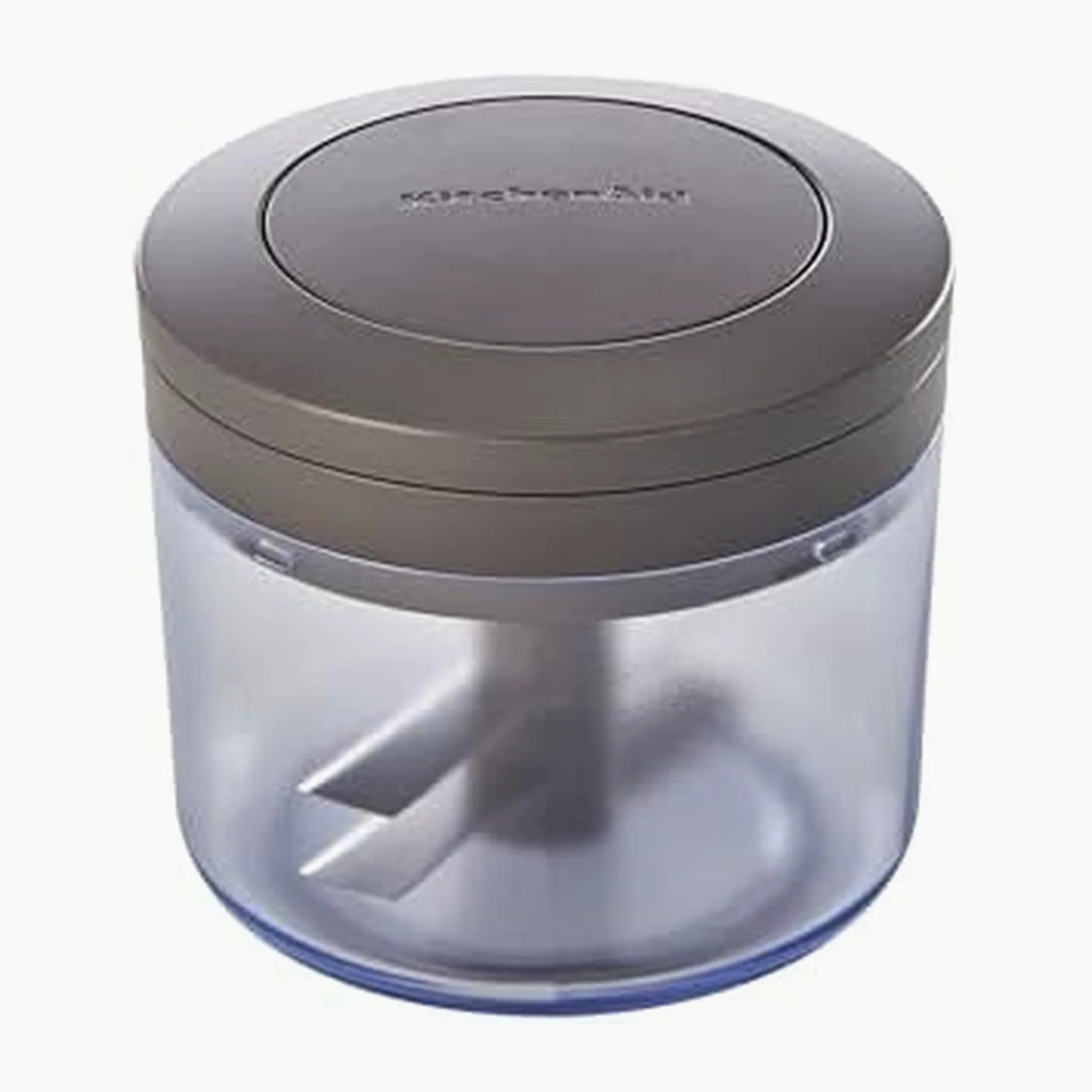 KitchenAid Picadora manual de alimentos, gris carbón, 3.8 tazas