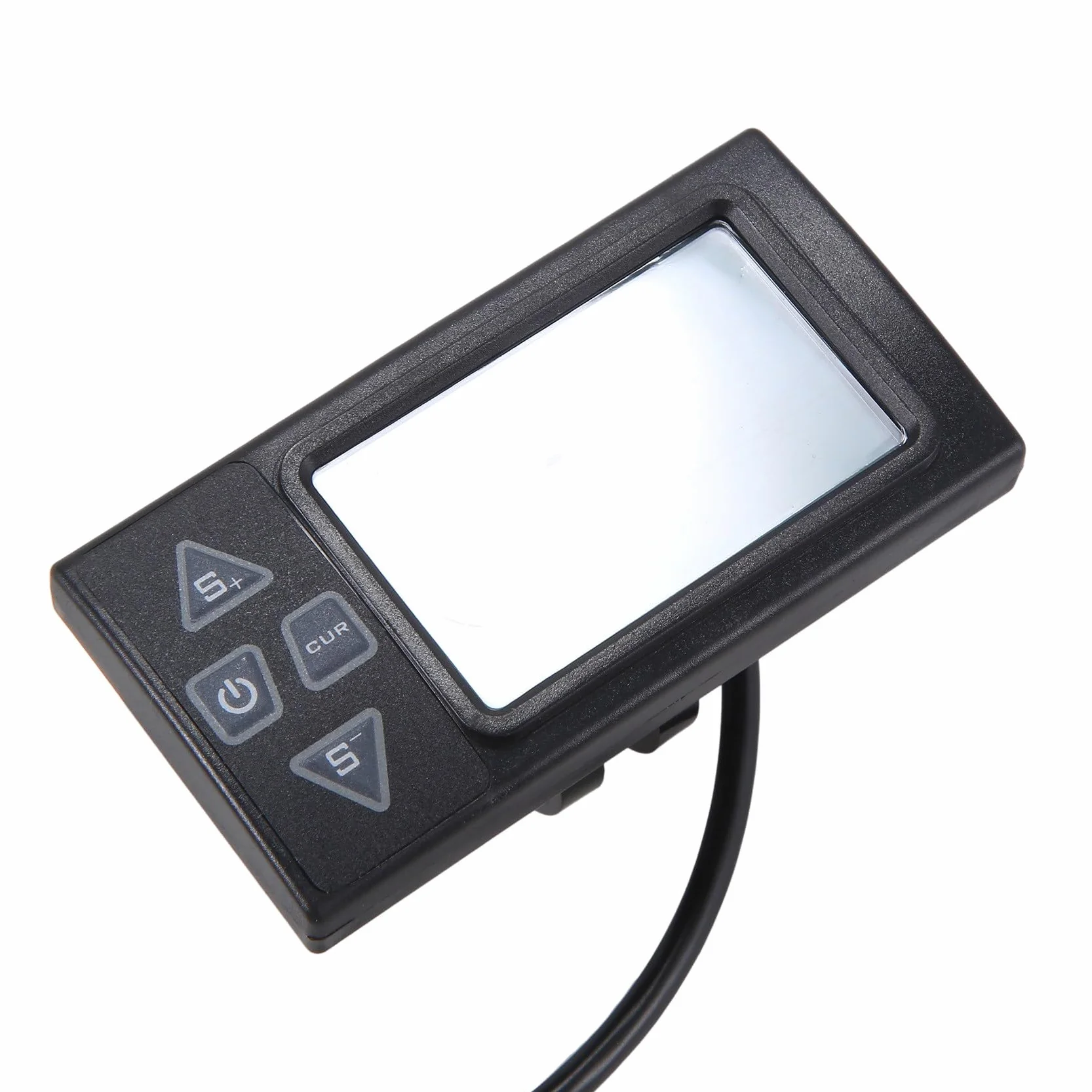 Bicicleta Eléctrica S861, Medidor con Pantalla LCD Colorida, IP65, Resistente al Agua, Enchufe Macho de 6