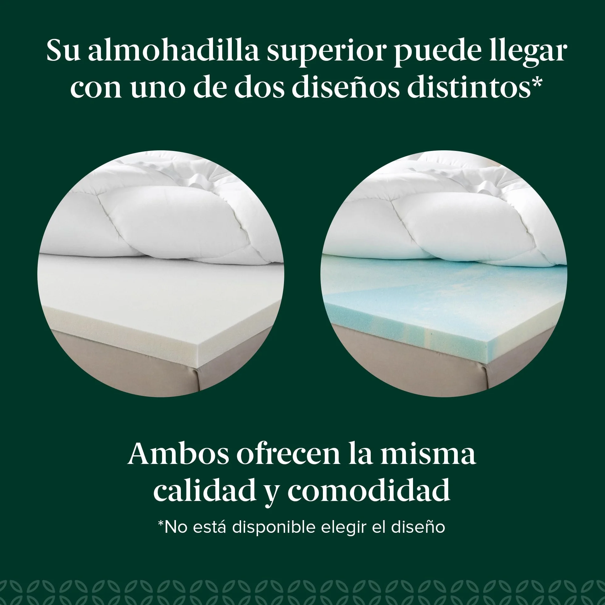Zinus Topper 90x190 cm – Grosor de 10 cm – Sobrecolchón de Espuma con ventilación refrescante – Firmeza Media – Funda Suave y Transpirable – Certificado Oeko-Tex