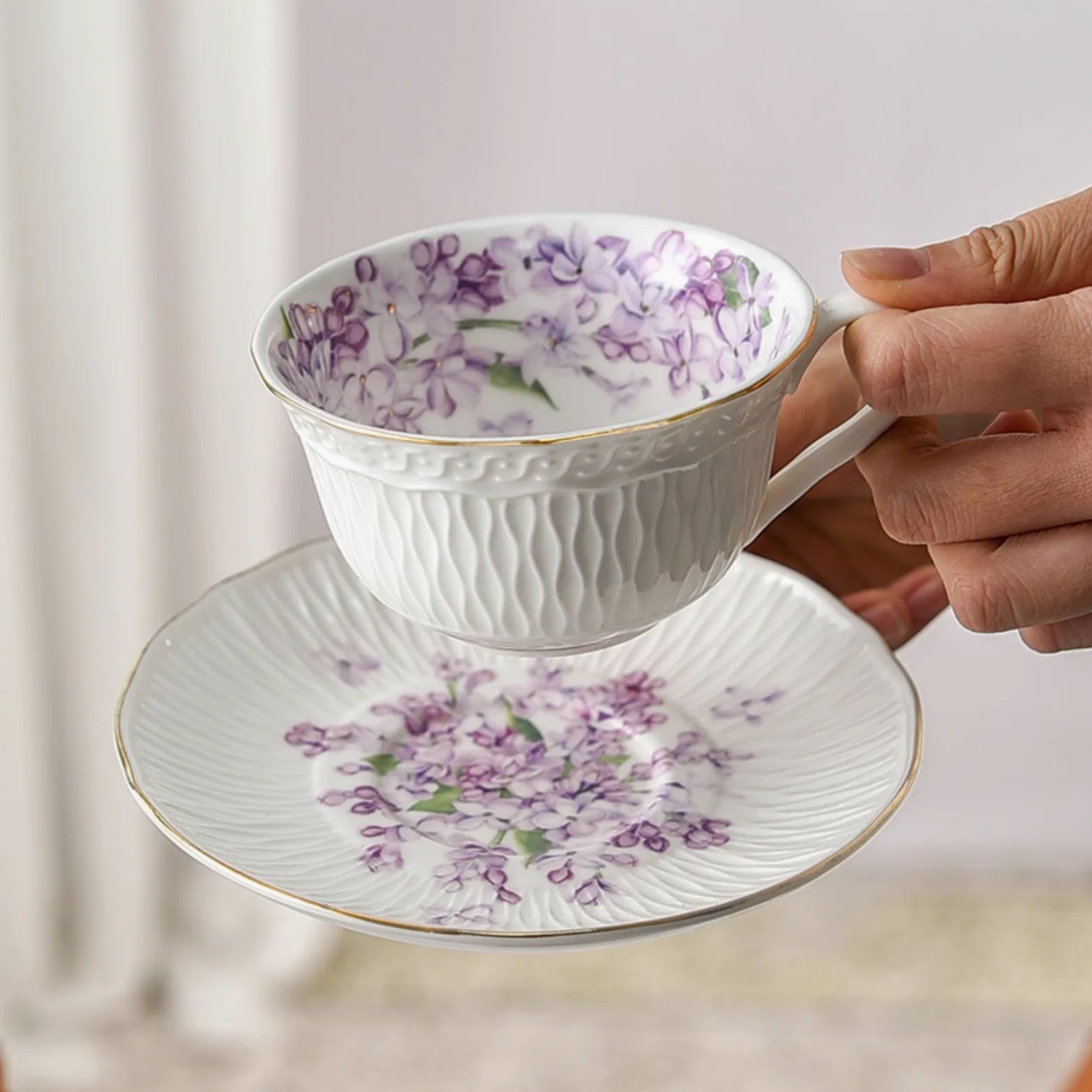 Taza de café de cerámica para desayuno de 200 ml, taza personalizada para el hogar, color claro, 200 ml
