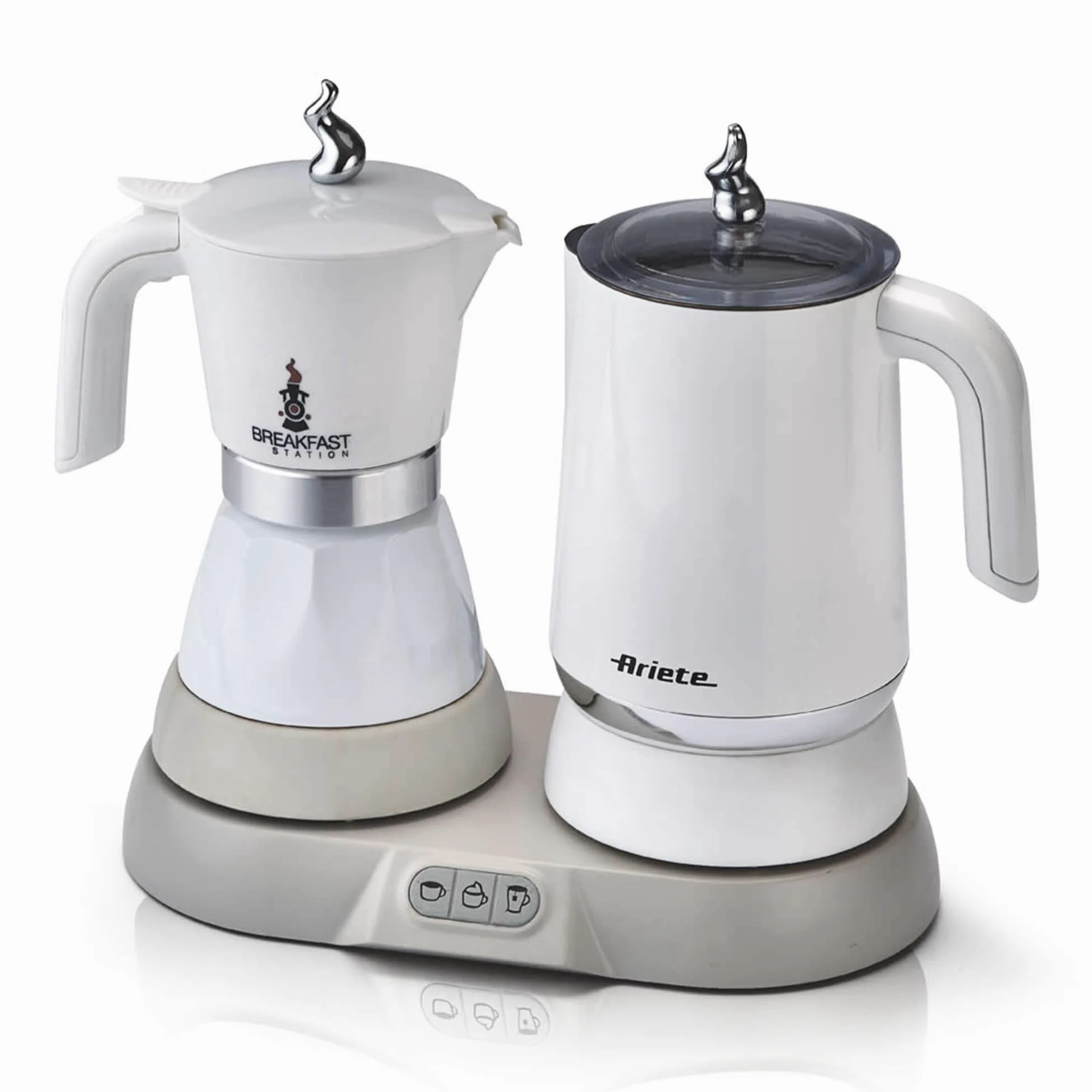 Ariete 1344 Independiente - Cafetera (Independiente, Cafetera moka eléctrica, 0,25 L, 500 W, Blanco)