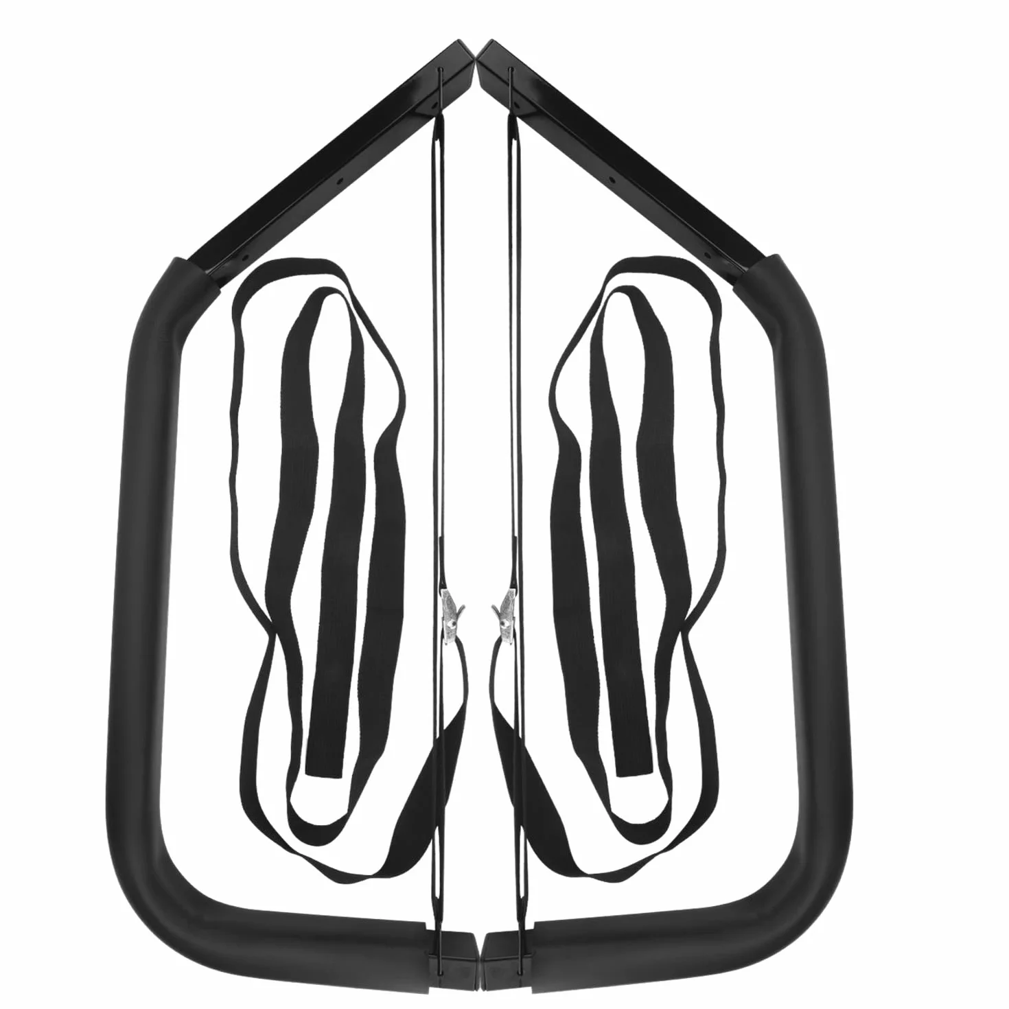 Soporte de pared para kayak, ganchos de garaje para canoa, sistema de almacenamiento, carga máxima 68 kg (54x50 cm)