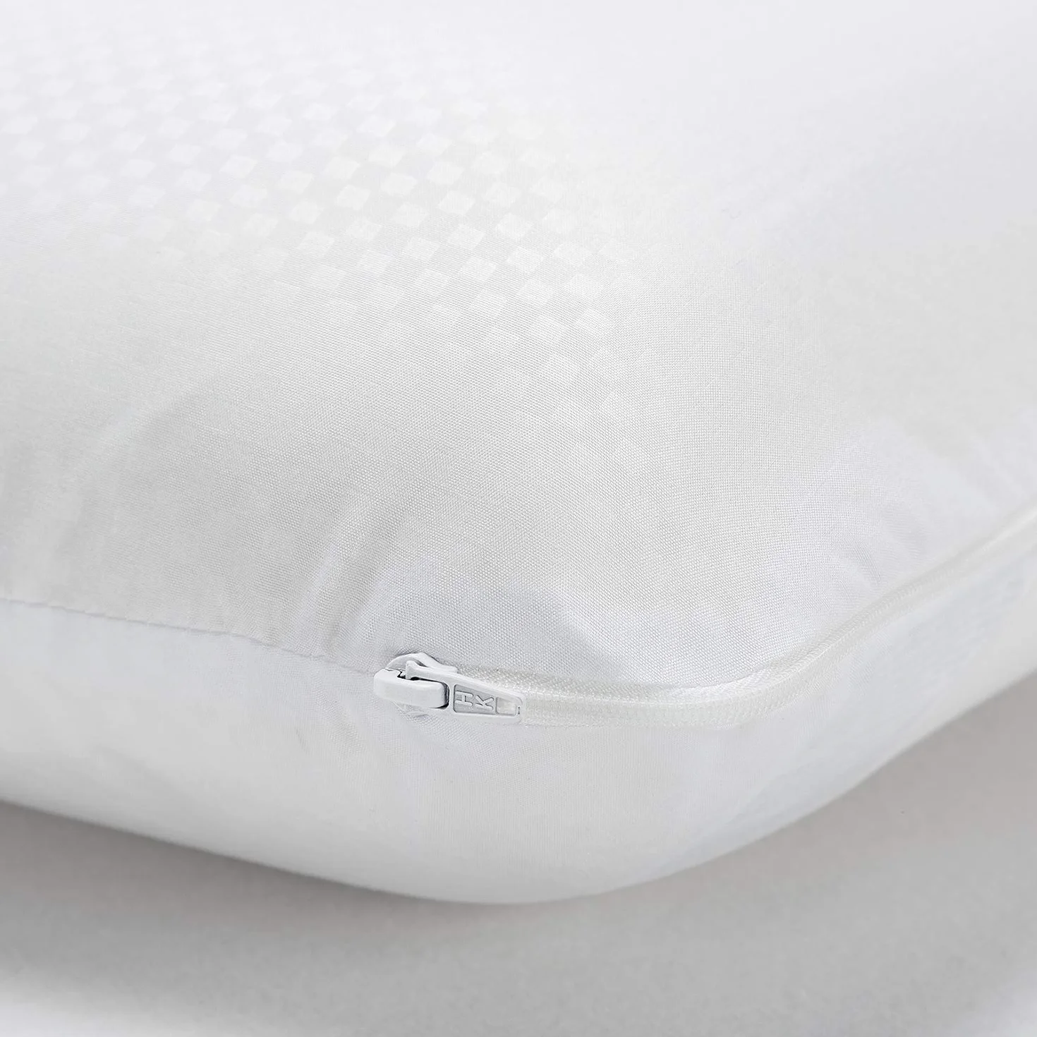 Pikolin Home - Almohada Viscoelástica 60 cm (2 Unidades), de Hotel - Adaptabilidad al Cuello, Hipoalergénica, Firmeza Alta, para Dormir de Lado, Doble Funda, Transpirable y Suave