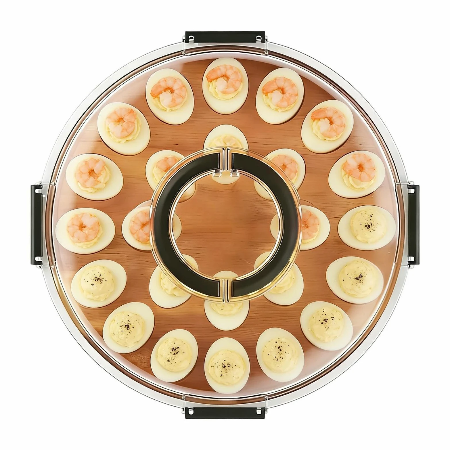 Bandeja Para Huevos Rellenos Bandeja Con 24 Ranuras Y Tapa | Plato Para Huevos Rellenos Para , Cocina Hogar, Buffet, Aperitivos, Encimera, Mesa, Catering, Vacaciones, Acción De Gracias,