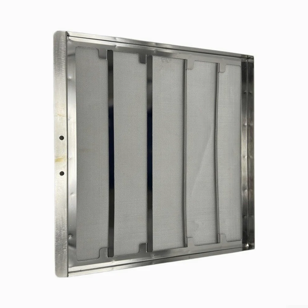 Freidora colador de 43 x 36 cm, diseño de rejilla metálica fina | Acero inoxidable 304, duradero, seguro de usar