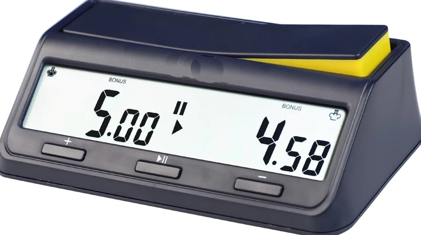 Temporizadores de cocina para cocinar, temporizador de cuenta regresiva, reloj de ajedrez digital con función de alarma para juego de mesa profesional