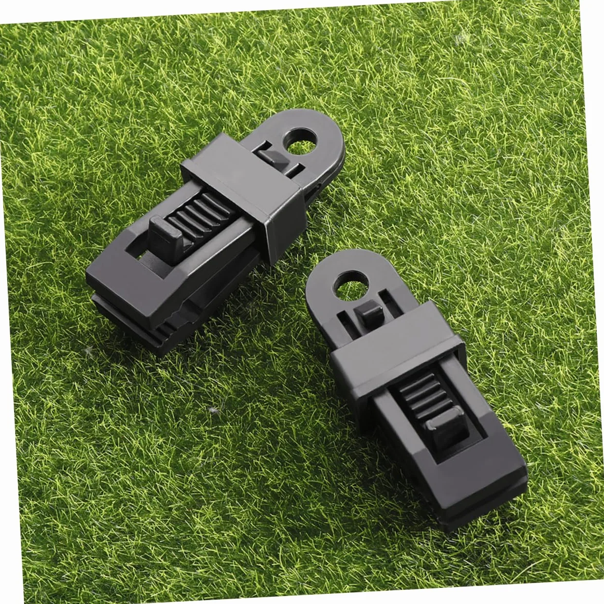 Abrazaderas para Carpas y Toldos UPKOCH, 30 Piezas, PP Negro, para Camping y Pesca