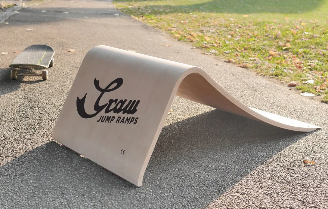 Rampa de Salto G35 35 cm para Skateboard Patineta Bicicleta Patines RC