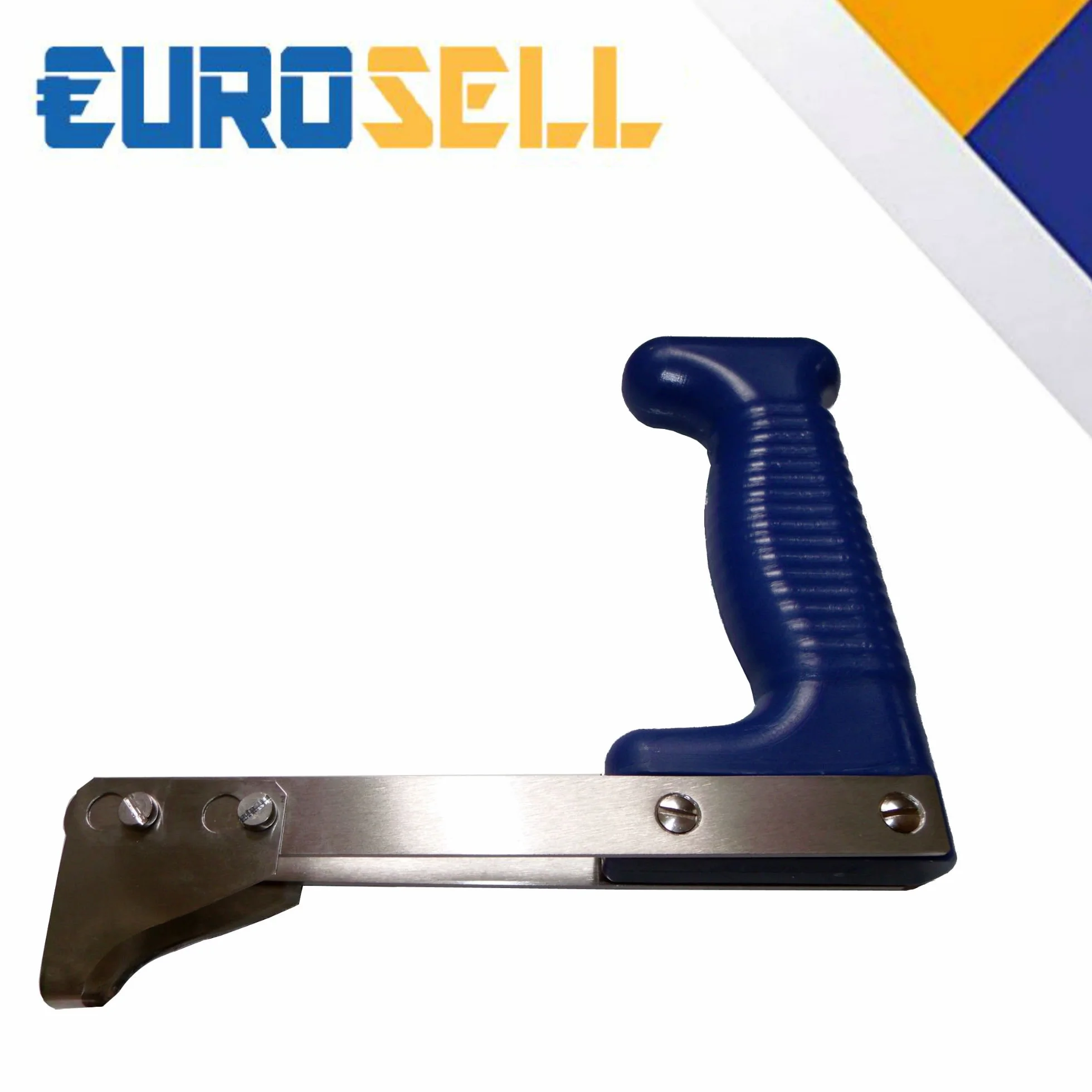 Metzger - Extractor de aletas (acero inoxidable, hoja de 14 mm), color azul