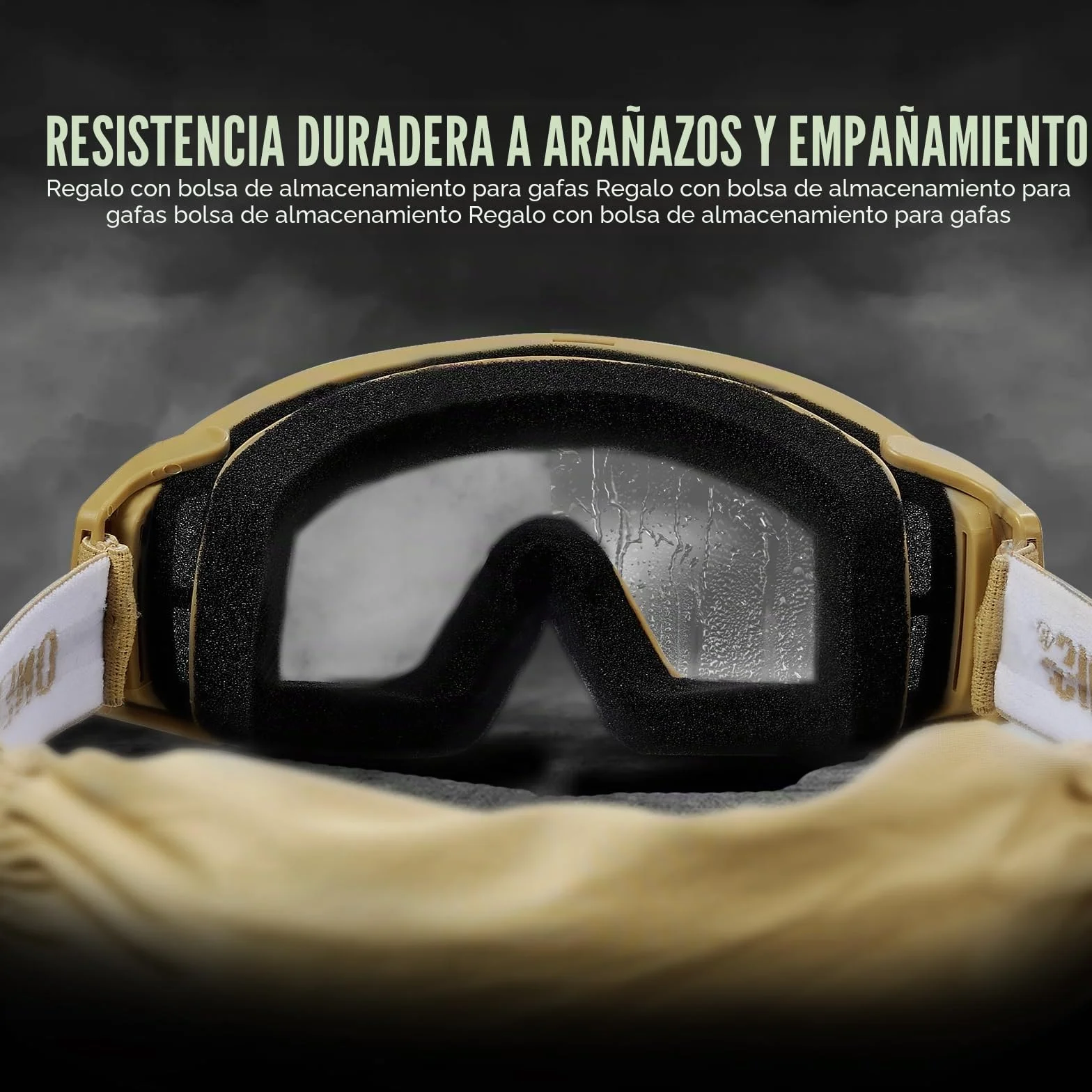 OneTigris Gafas tácticas de airsoft con 3 lentes intercambiables, gafas de caza con CE EN166 y ANSI Z87.1, gafas de airsoft para paintball, caza, CS, ciclismo, exterior