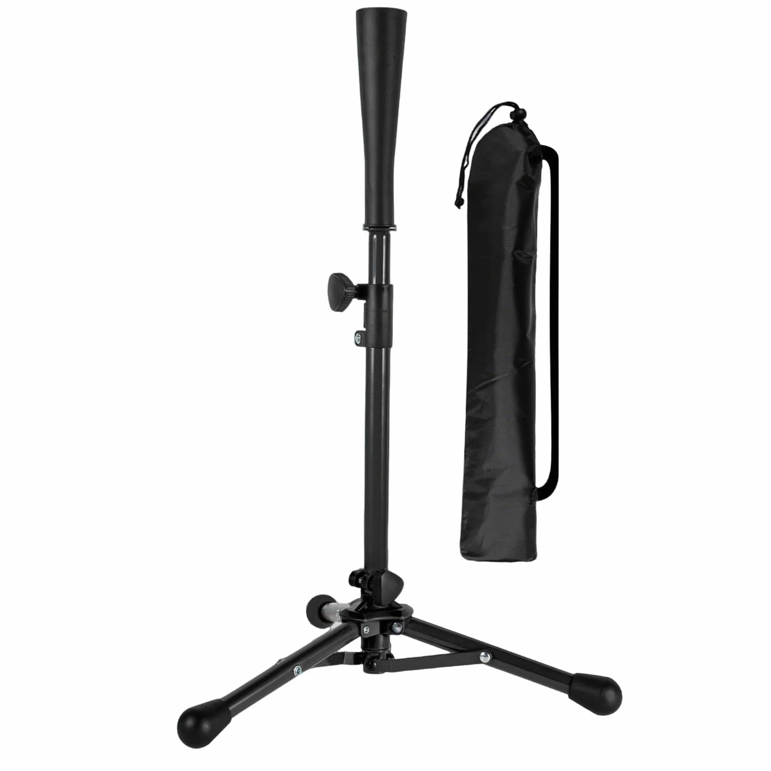 Soporte De Béisbol para Niños - Tee de Bateo Altura Ajustable Bolsa Edades 3-8 Entrenador Trípode Práctica Interior