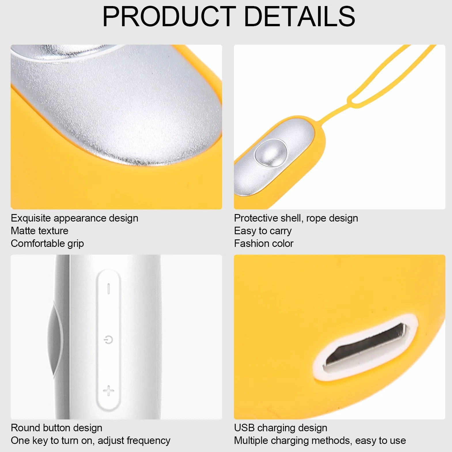 Sleep Aid Device, Dispositivo Ayuda para Dormir Adultos, Calmante de Ansiedad de Mano, Portátil, Carga USB, Alivio Estrés Sueño (Amarillo)