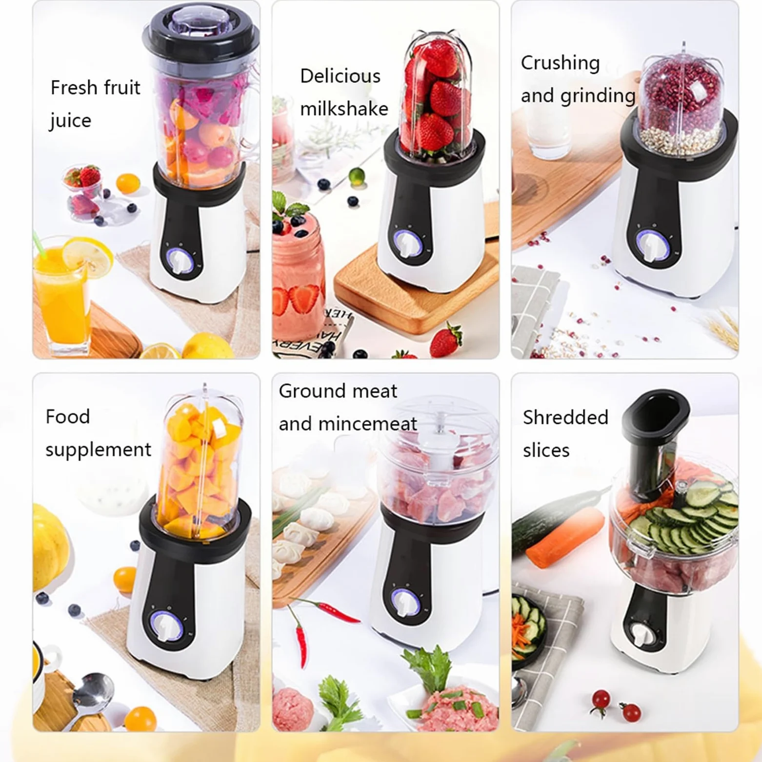 Mezclador Blender Smoothie Batidora Smoothie Con Cuchillas De Acero Inoxidable 3 Velocidades Power Grinde Picadora Trituradora De Hielo Contenedor Tritan Mezclador De Alto Rendimiento 32,000 Rpm 220W