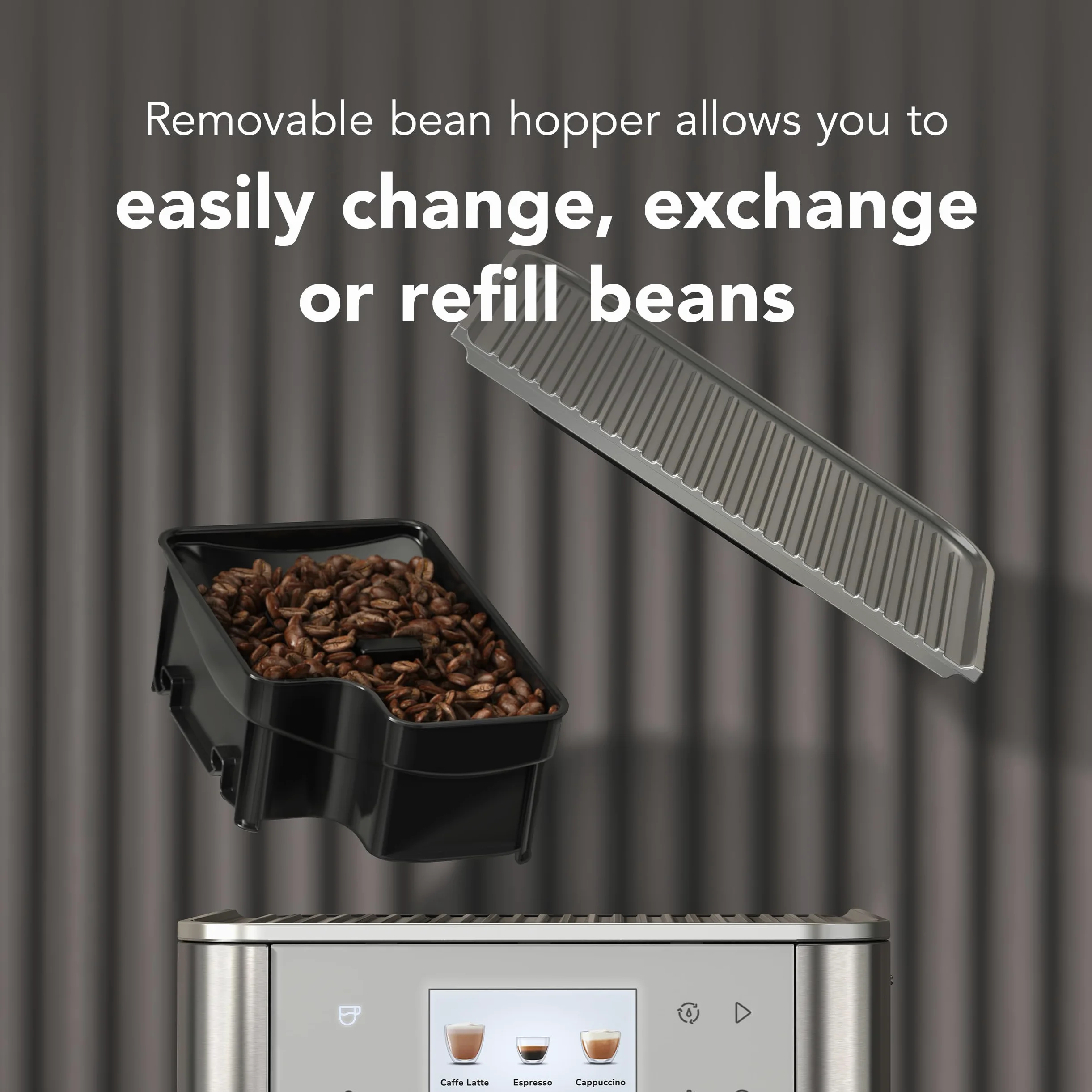 KitchenAid KF7, KES8557 Máquina de café espresso totalmente automática, 2 tazas, hierro fundido negro