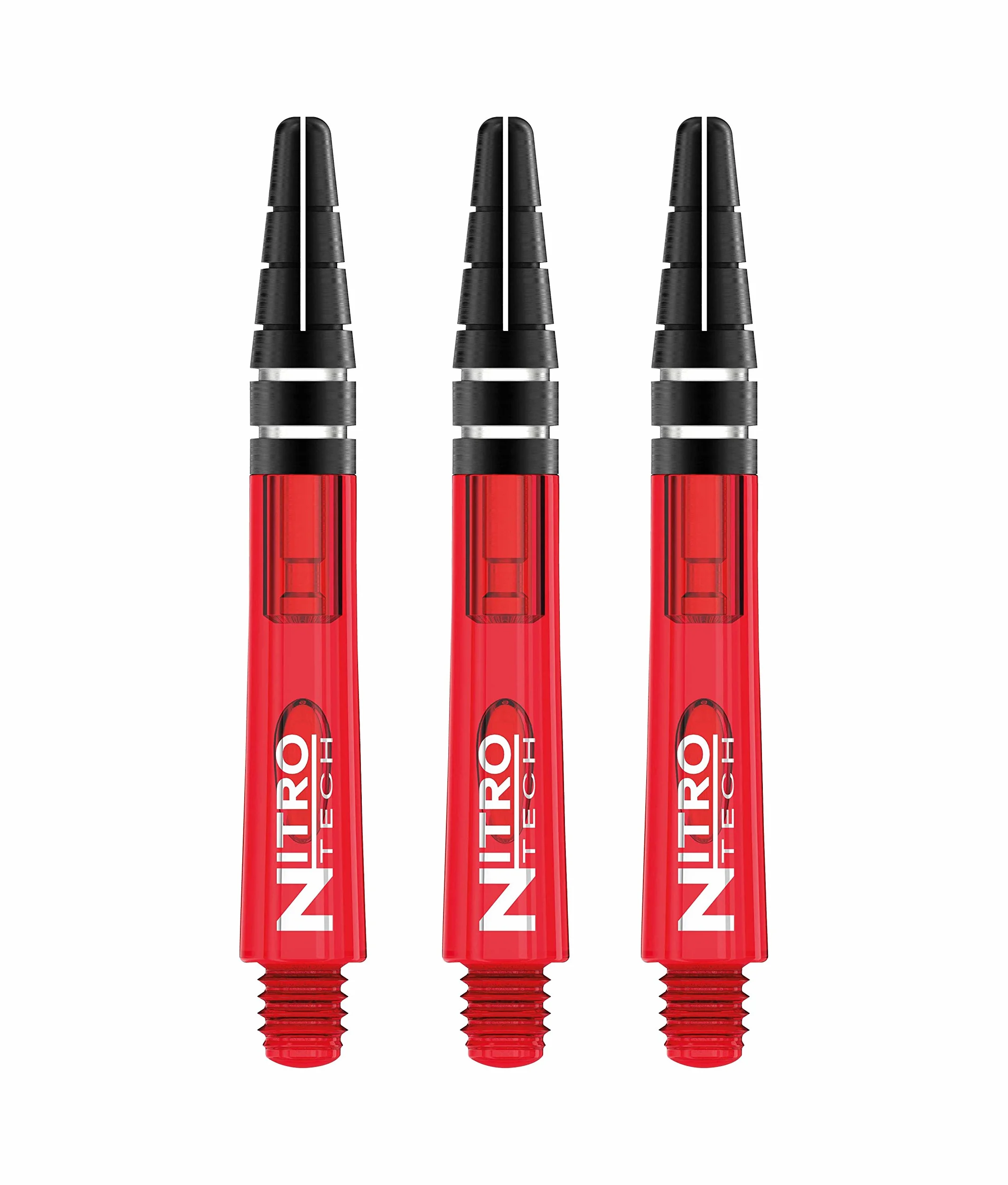RED DRAGON Nitrotech Ejes de Dardos Cortos Multipack 2-3 Juegos por Paquete (9 Ejes en Total)
