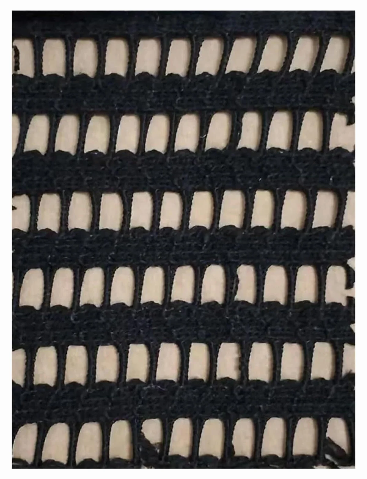 Tela De Encaje Nupcial, Cordón Bordado, Transpirable, Calado(Schwarz)