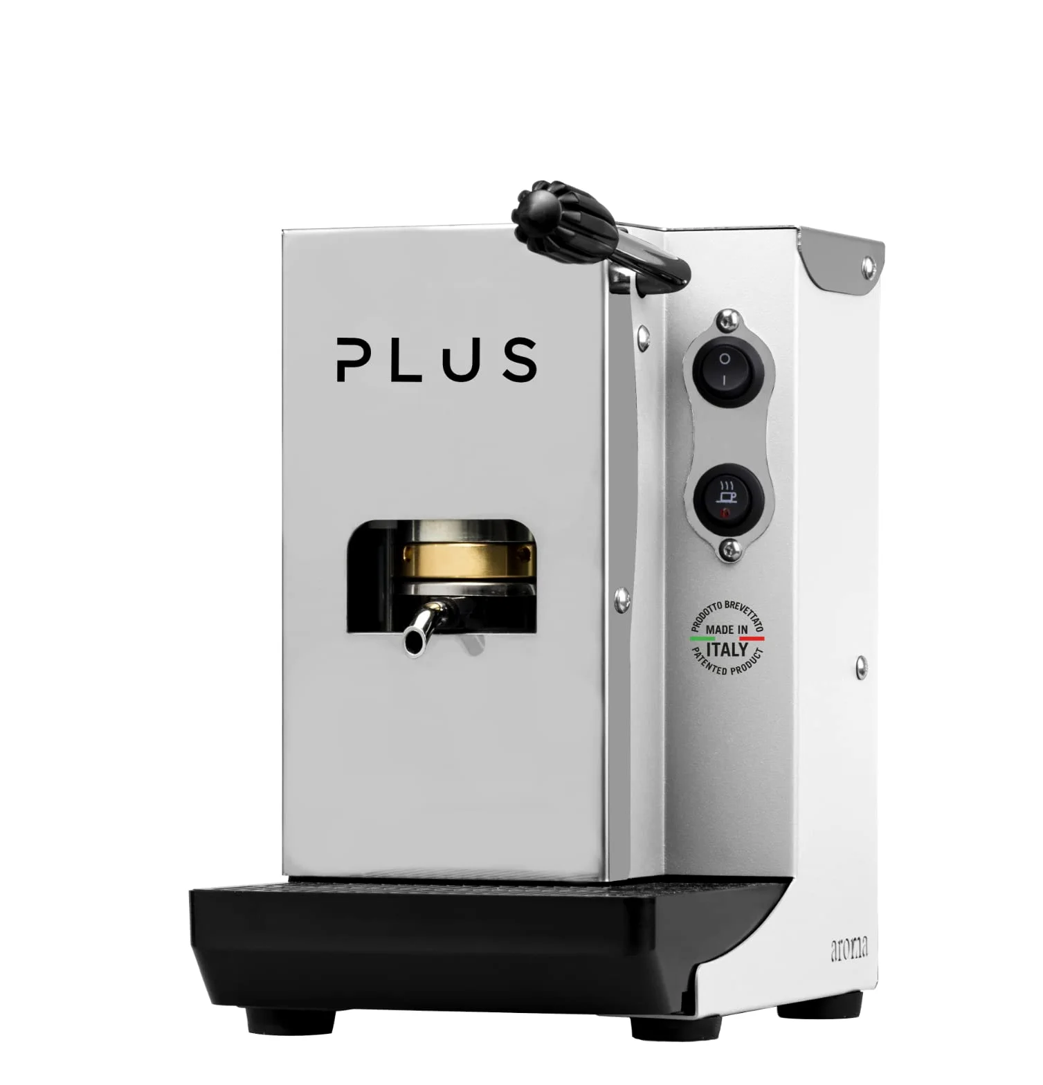 Máquina de café en cápsulas de 44 mm modelo AROMA PLUS ‎1 tazas, color blanco