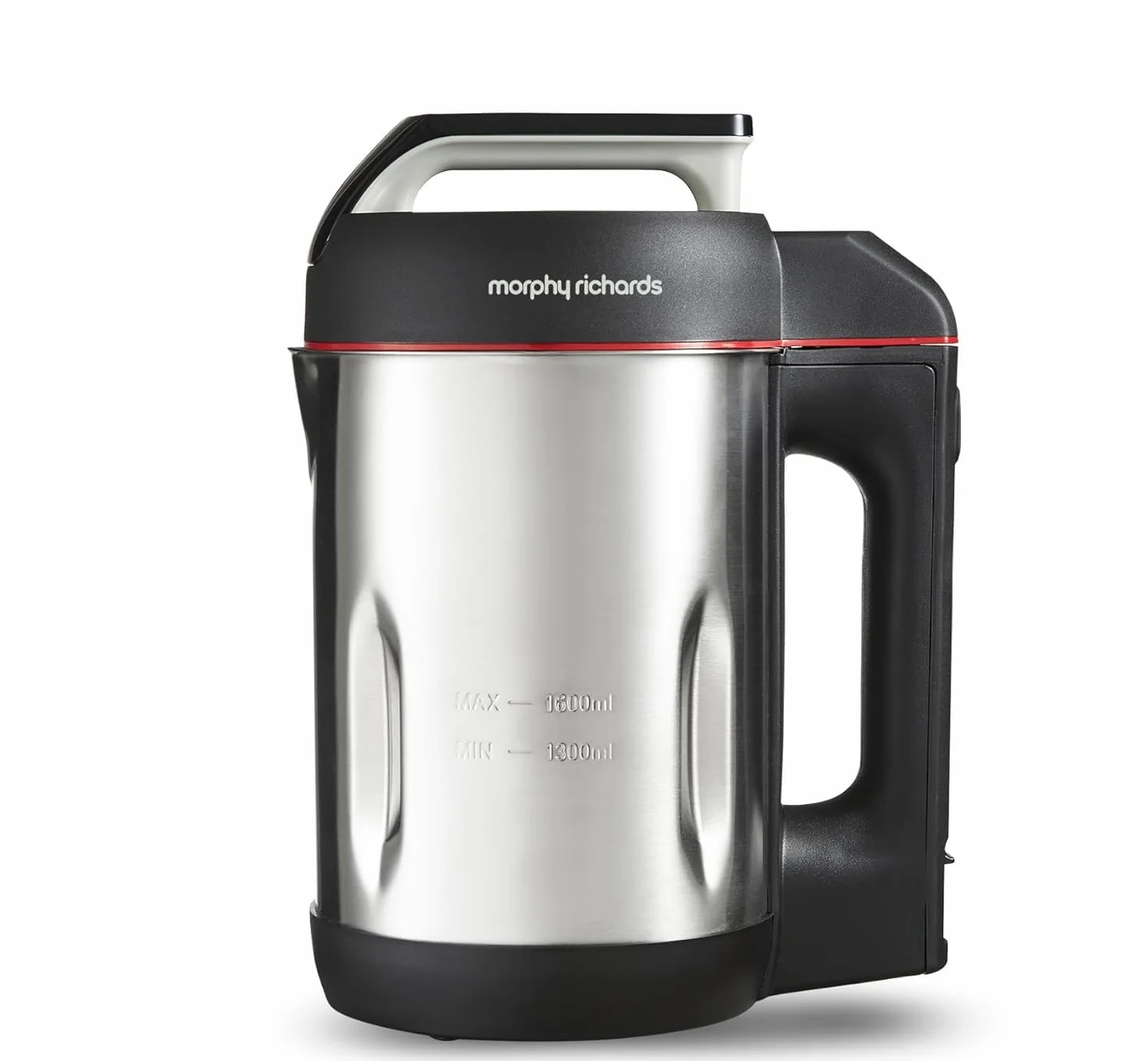 Morphy Richards Máquina para hacer sopas y saltear 501014, acero inoxidable cepillado