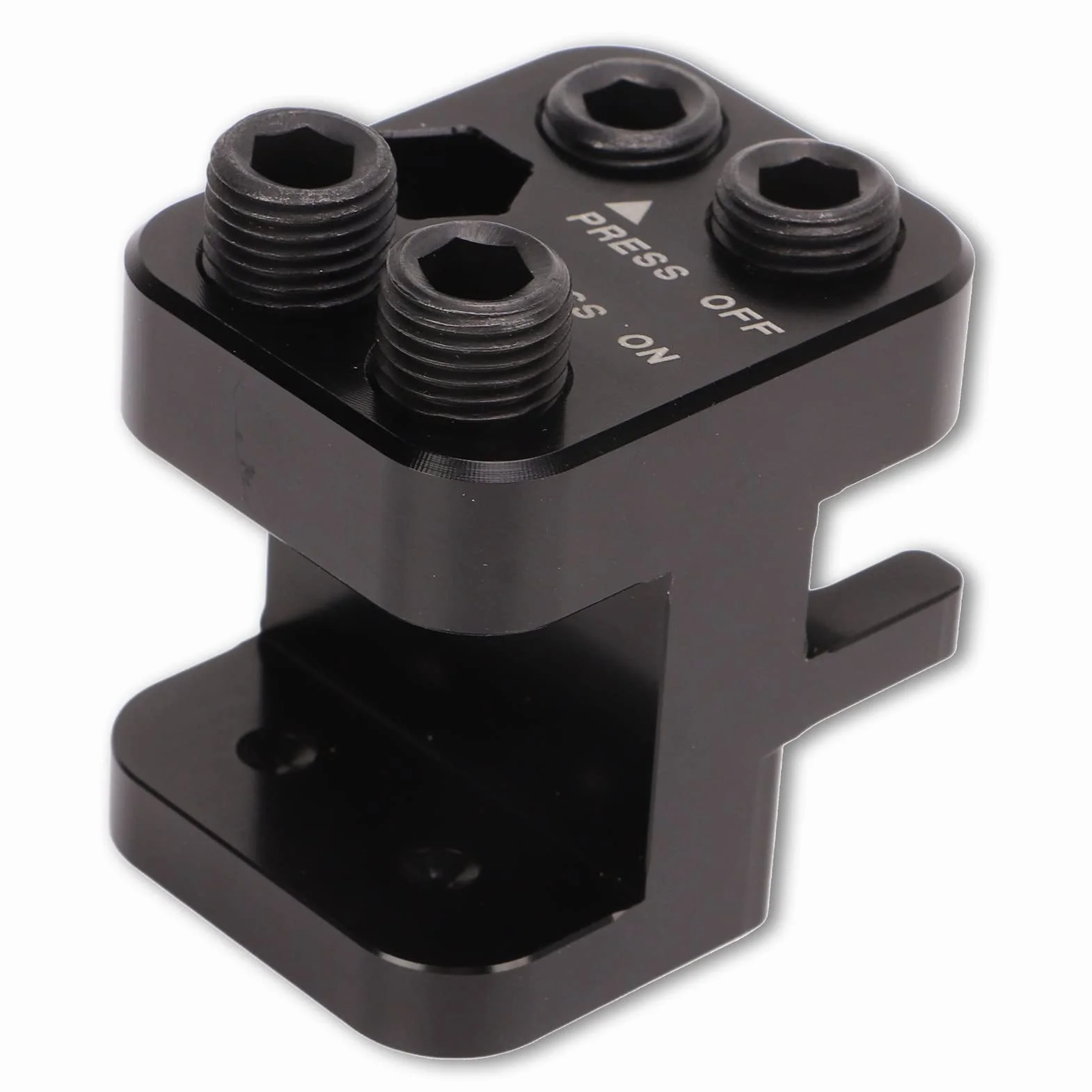 KIMISS Billet Aluminium Anodized Black Master Link Press Tool for Motorcycle ATV Motocross Chain