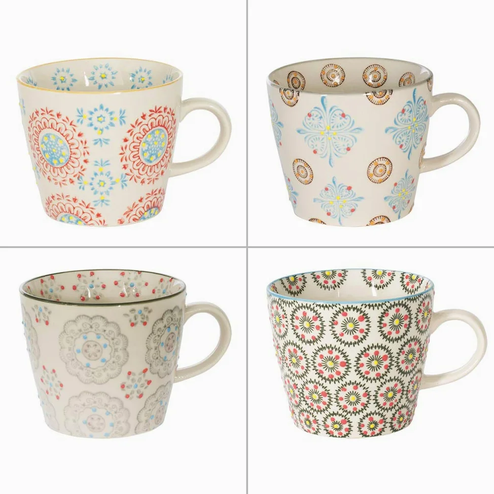 Table Passion – Estuche de 4 tazas Bohemia 30 cl