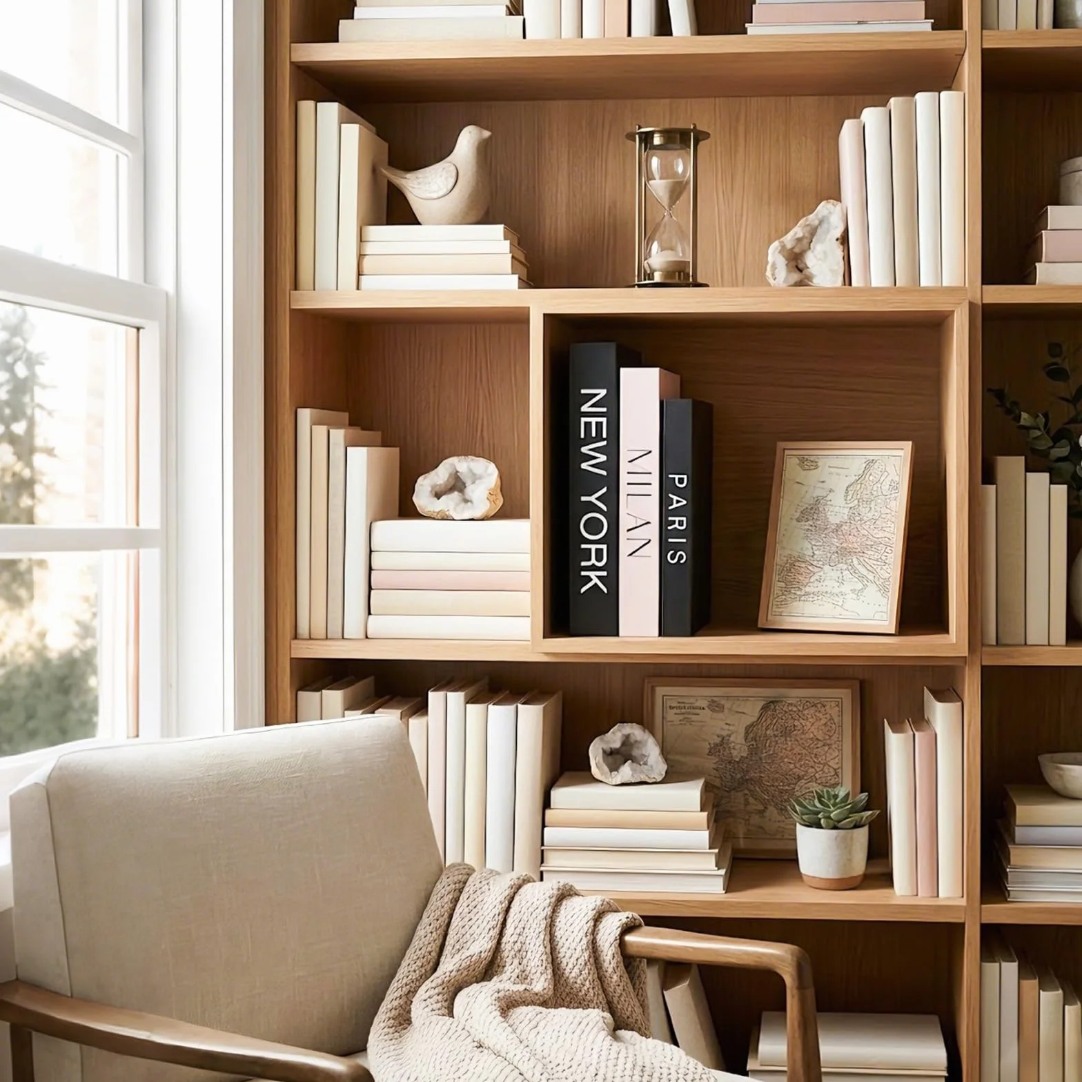 3 Piezas Libros Decorativos de Interiores, Libros Falsos Decorativos, Caja Libro Decoración de Exhibición Plegables y Apilados para Decoración del Hogar