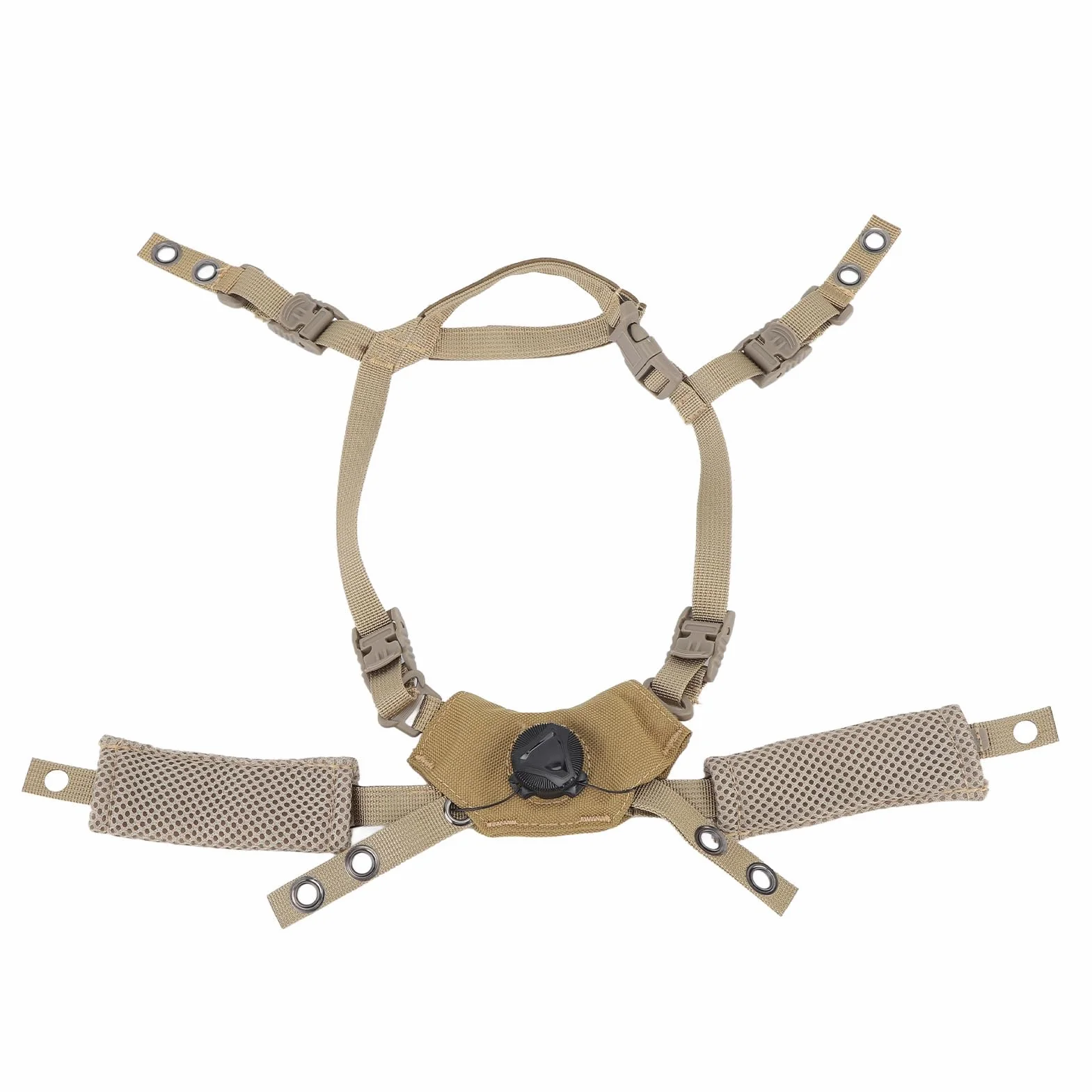 Alomejor Sistema de Suspensión del Dial del Casco, Correa para la Barbilla, Juego de Almohadillas para el Casco, Gran Compatibilidad con Wendy for ME